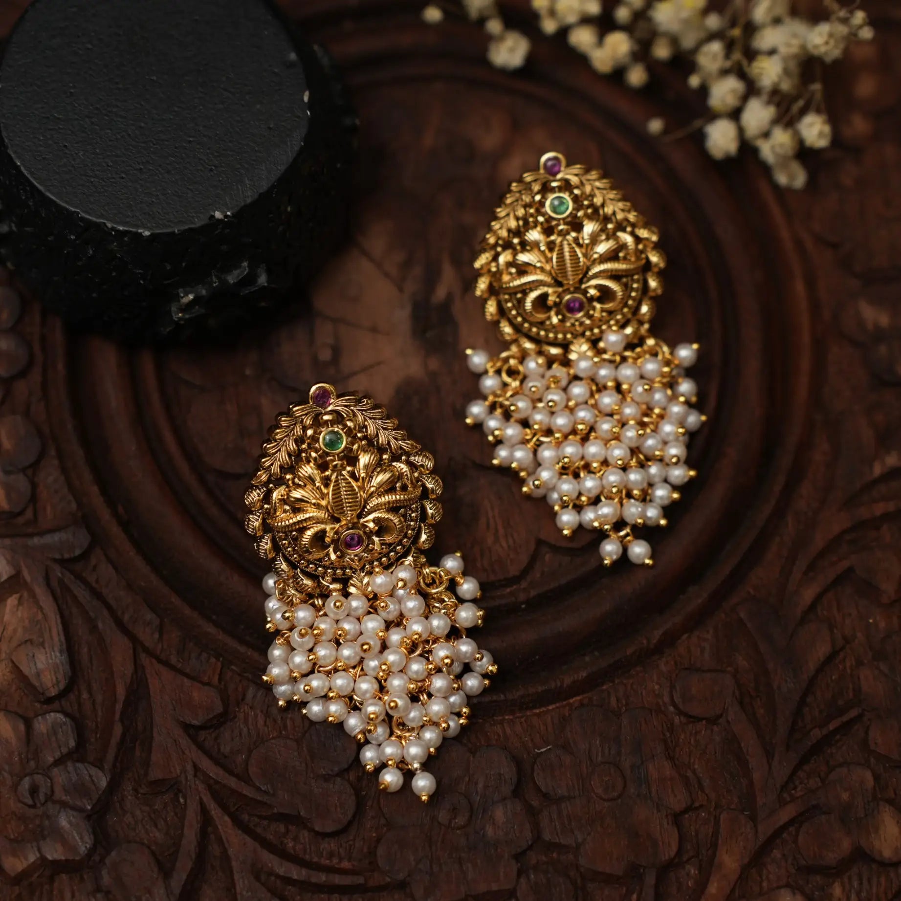 Lira Antique Designer Earrings