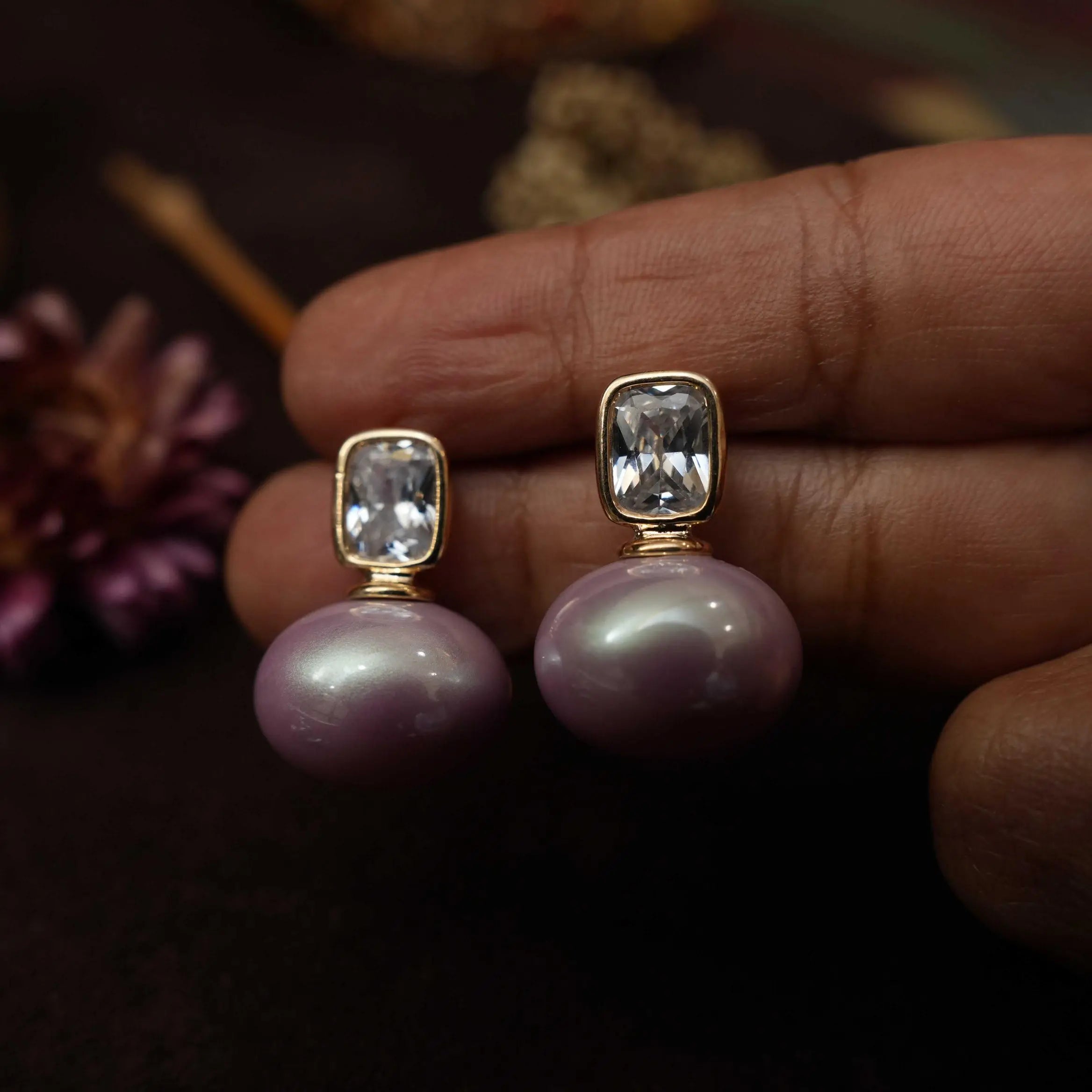 Luna Zircon Earrings