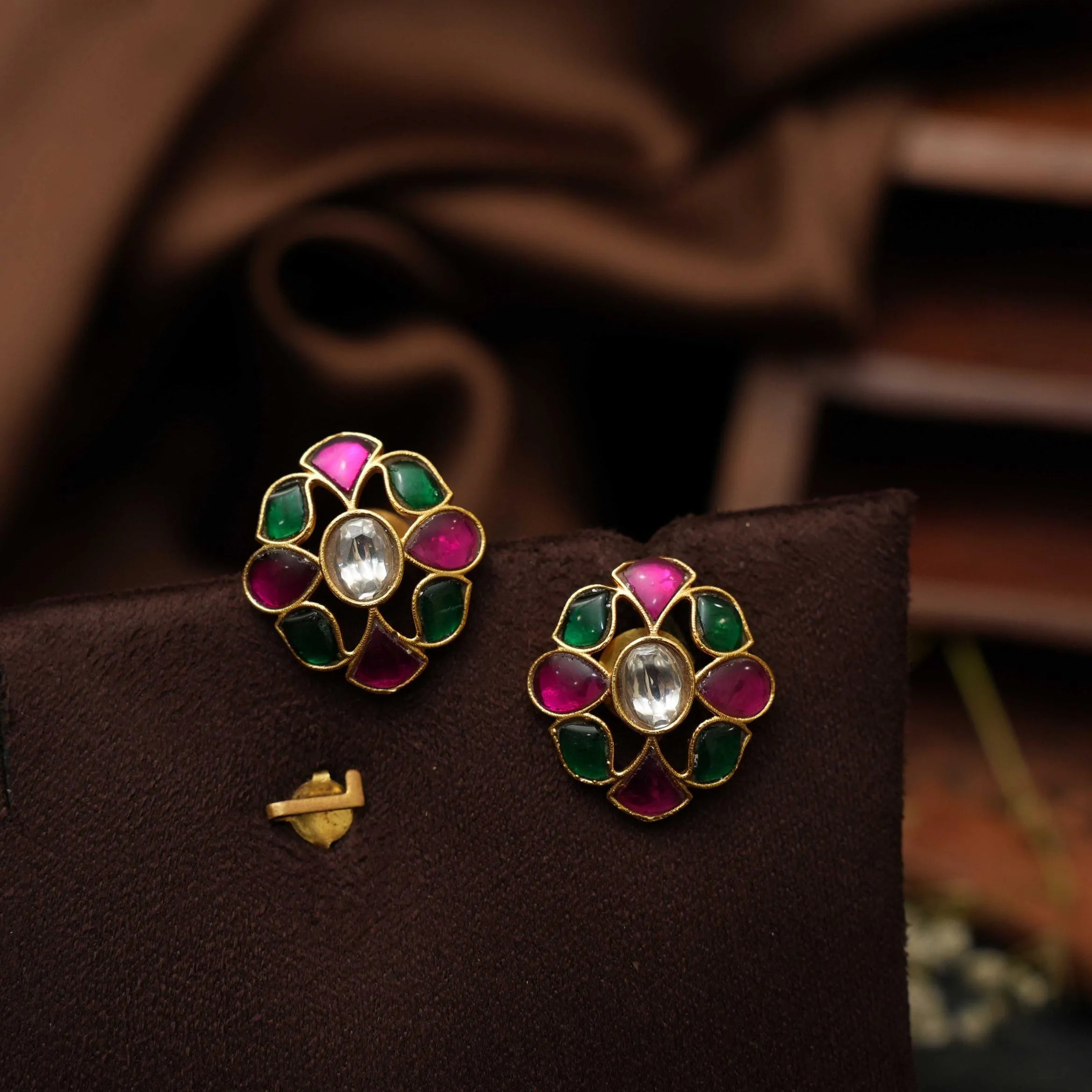 Luniva Polki Ear Stud