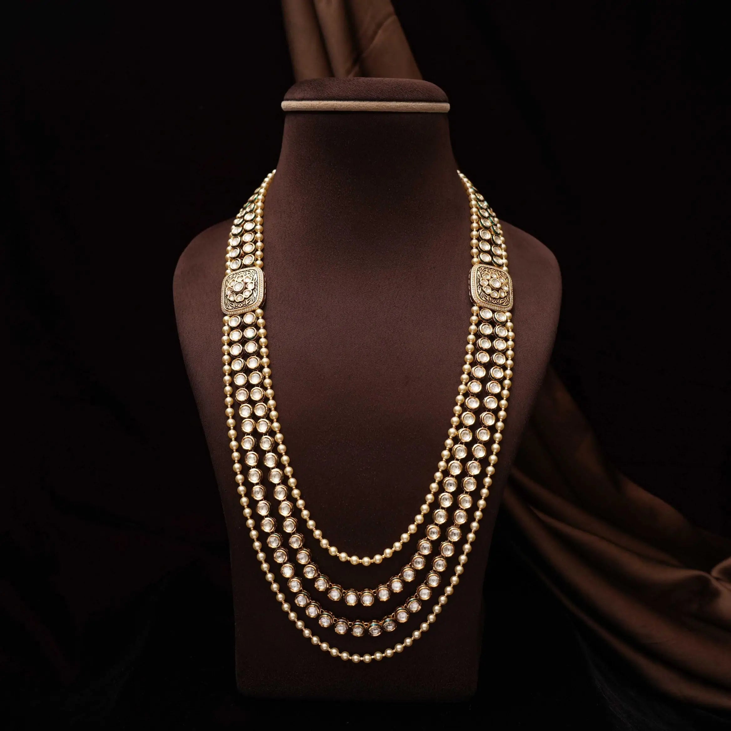 Mabel Multilayered Kundan Necklace