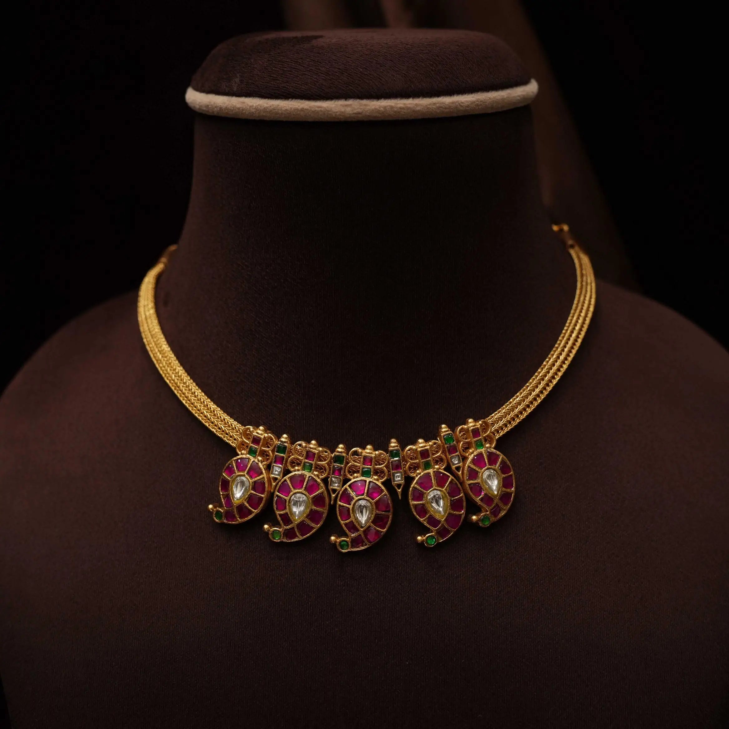 Madhavi Antique Necklace