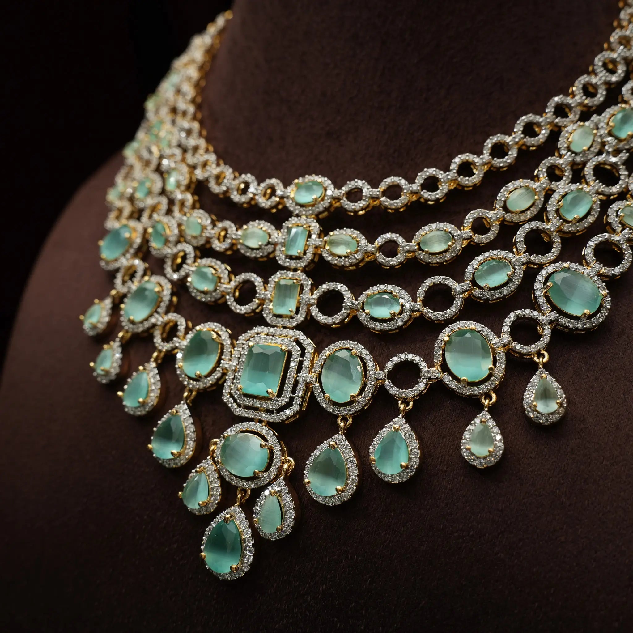 Madhura Zircon Necklace
