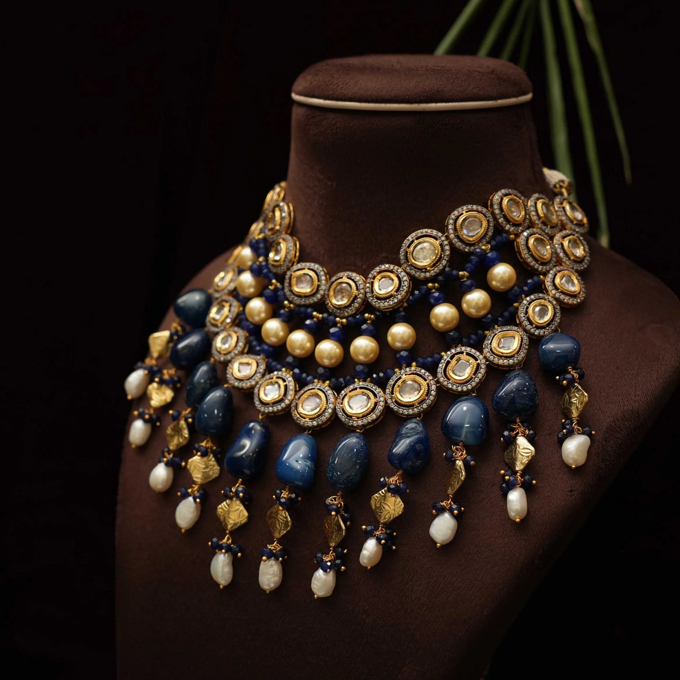 Madhuri Victorian Kundan Necklace