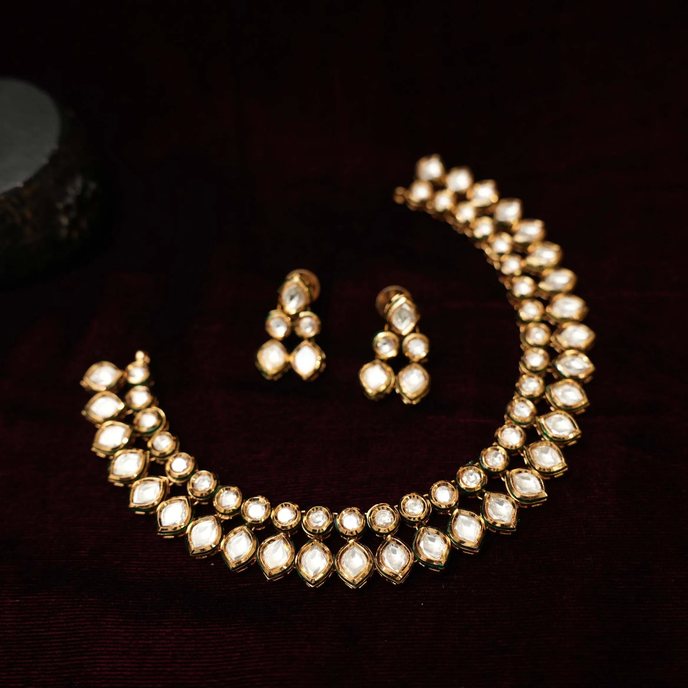 Magna Kundan Necklace - Rimli Boutique