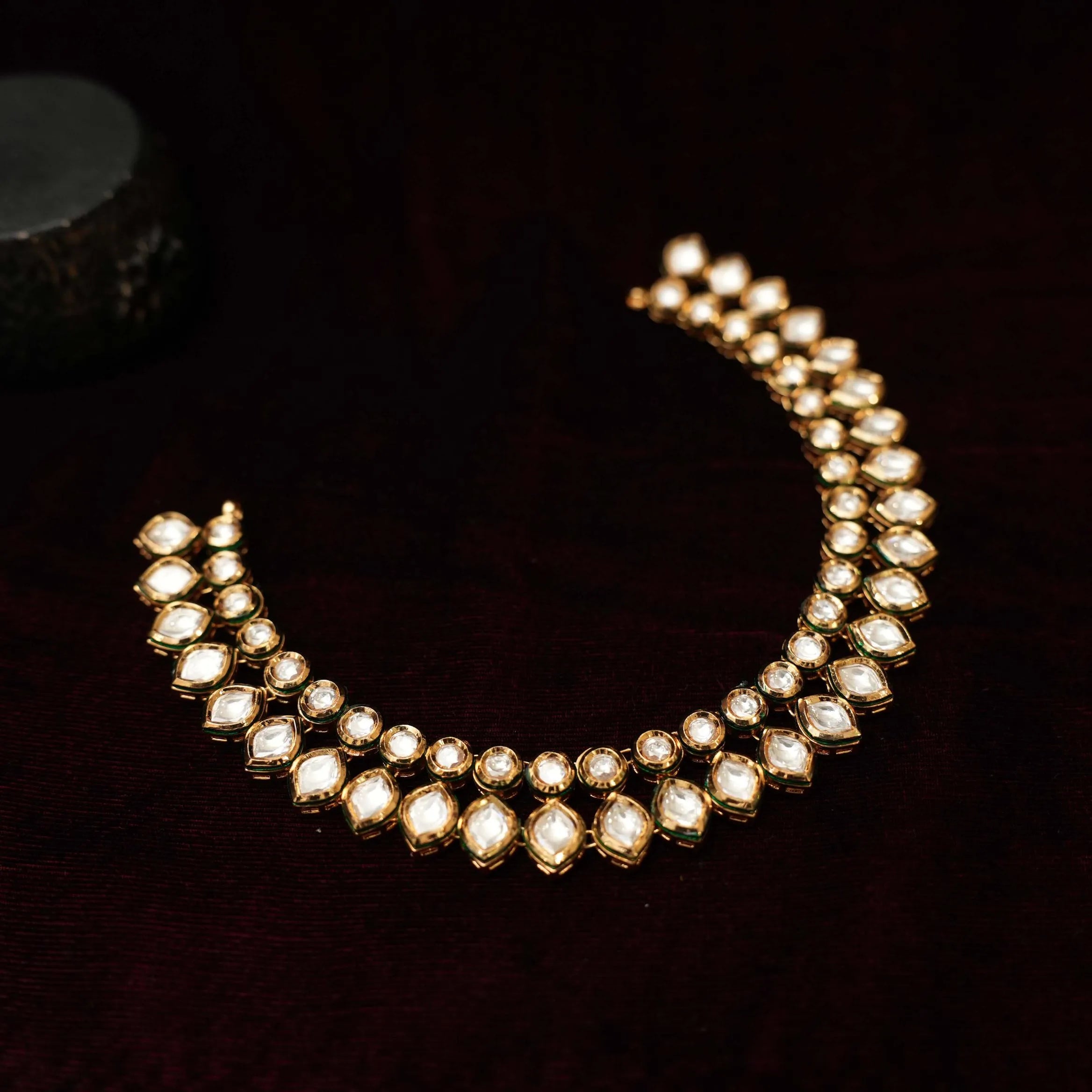 Magna Kundan Necklace - Rimli Boutique