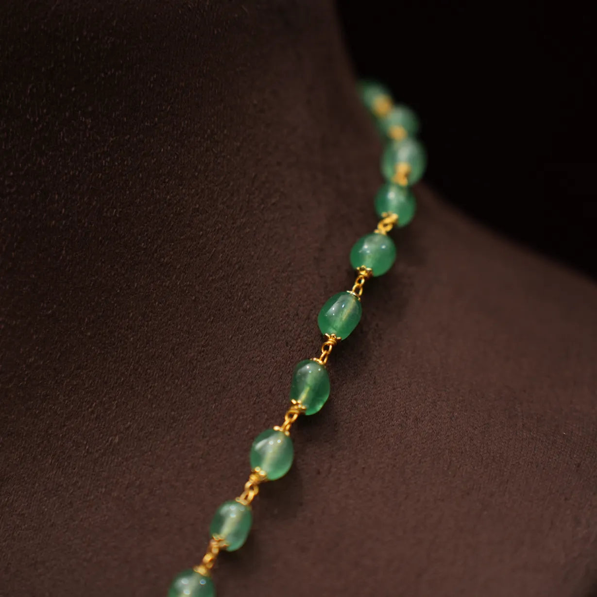 Maisie Beaded Zircon Necklace