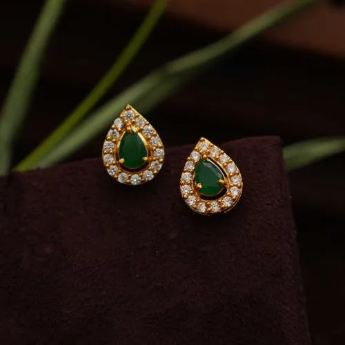 Maithili Silver Ear Stud