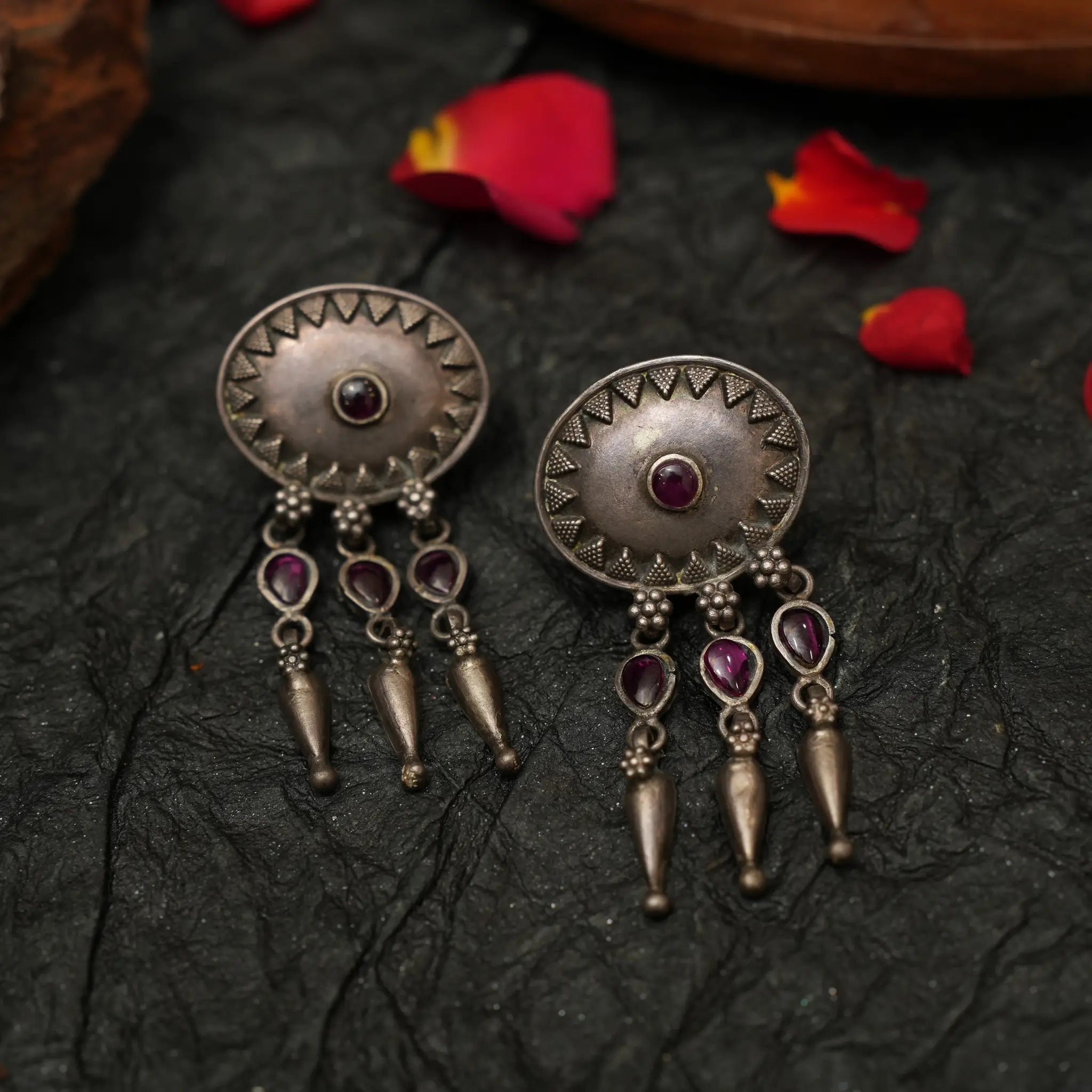Malli Silver Earrings