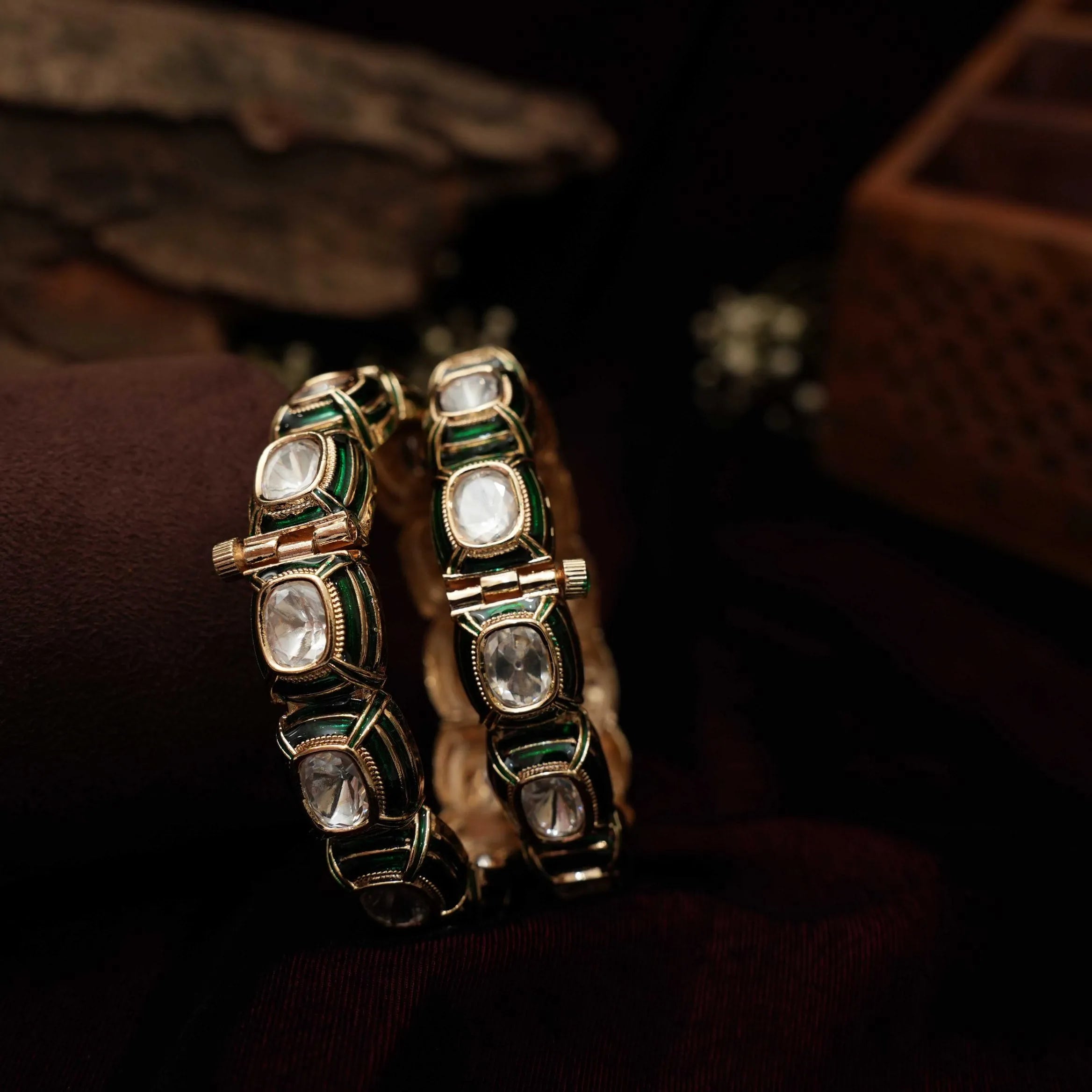 Manahil Polki Bangles