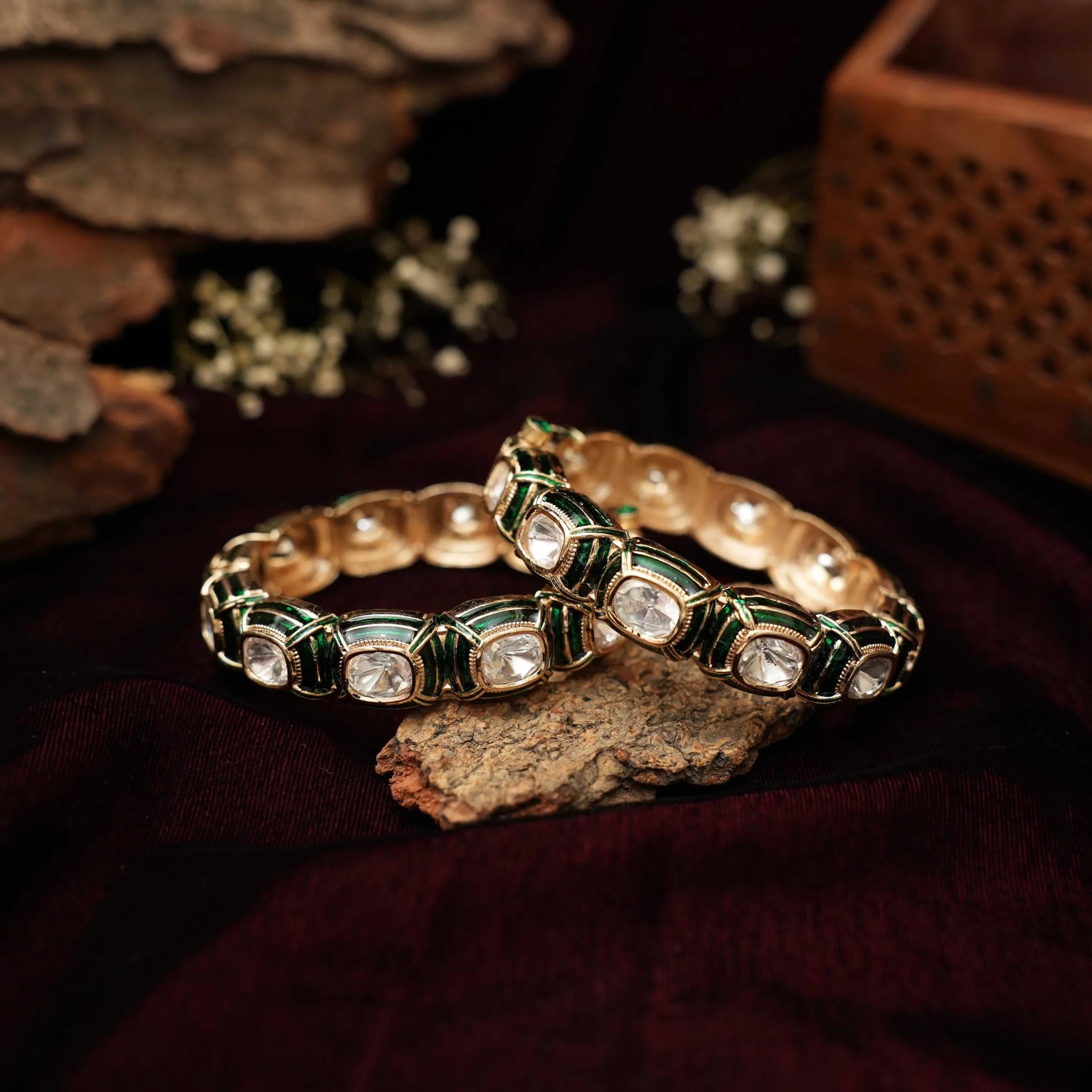 Manahil Polki Bangles