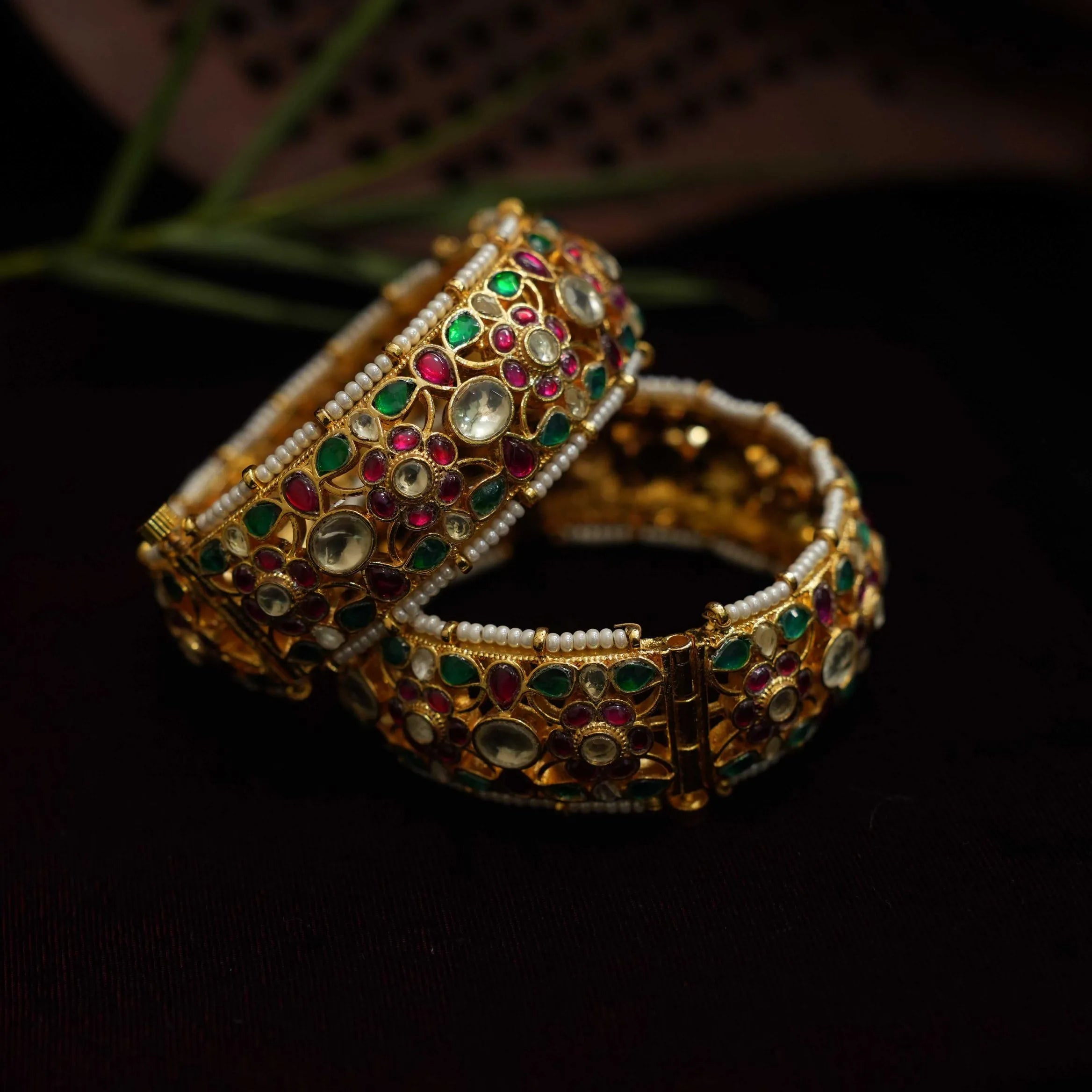 Mandira Polki Bangle