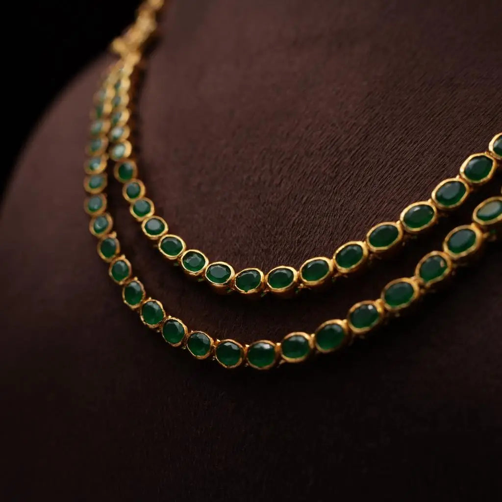 Mandira Silver Reversible Necklace