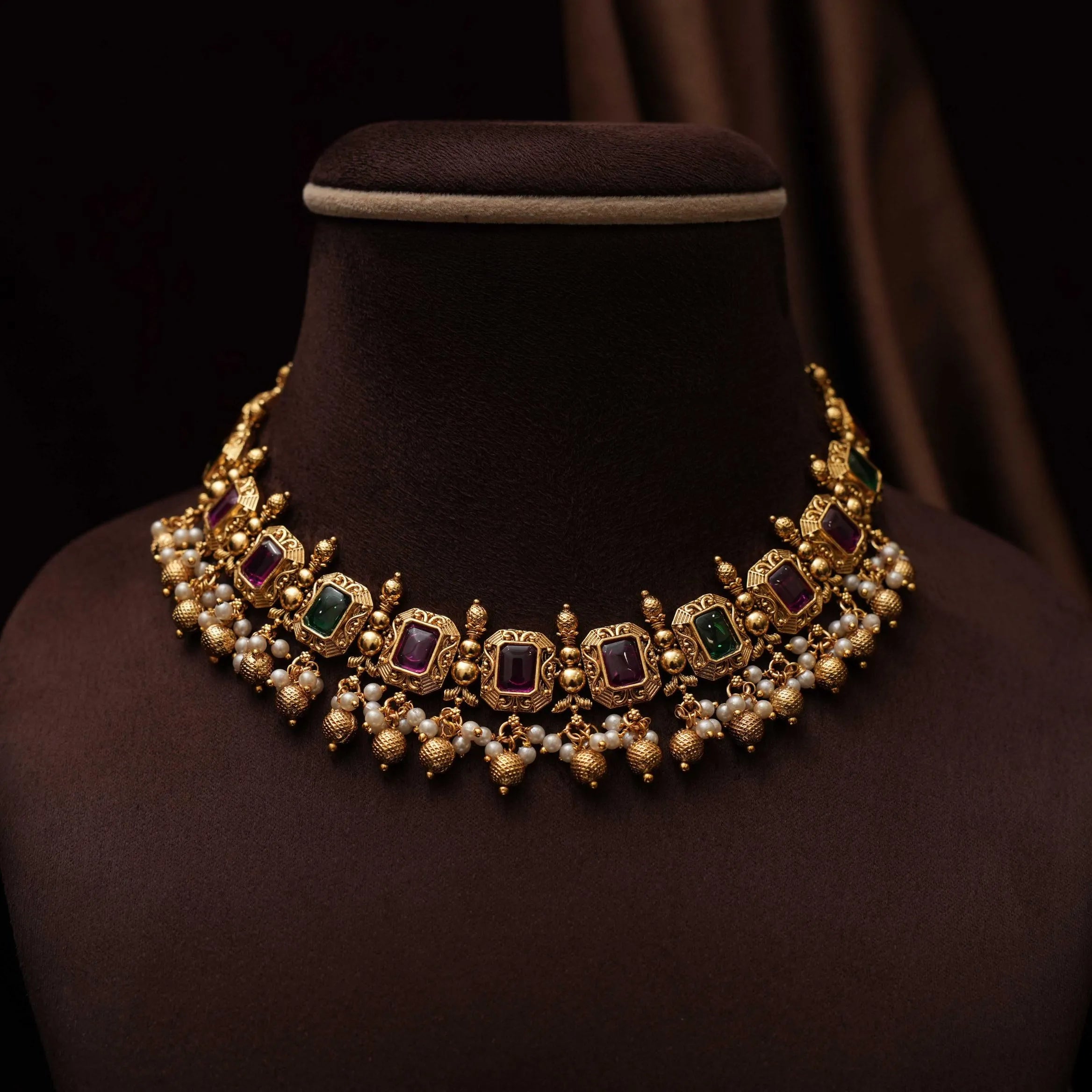 Manjari Antique Necklace