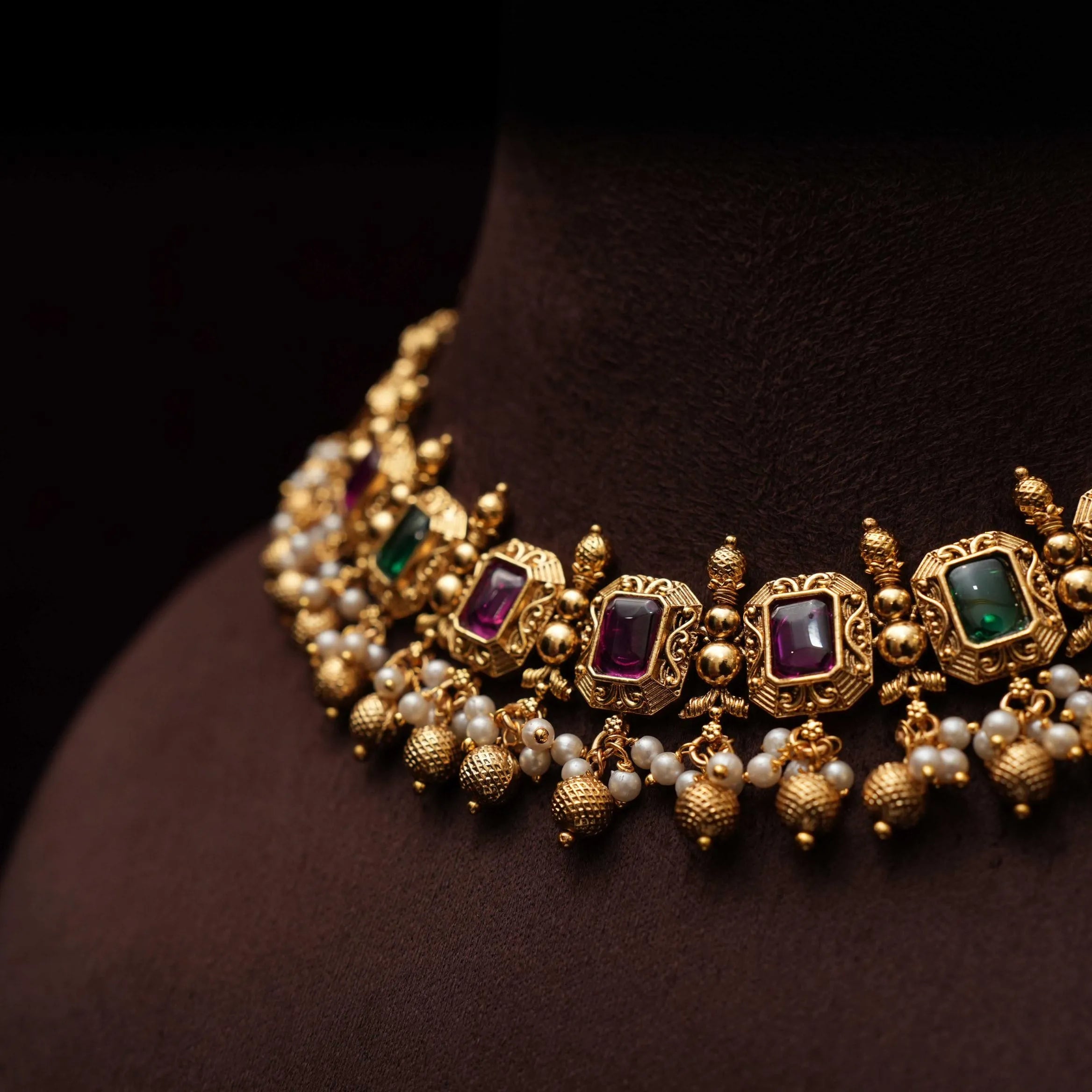 Manjari Antique Necklace