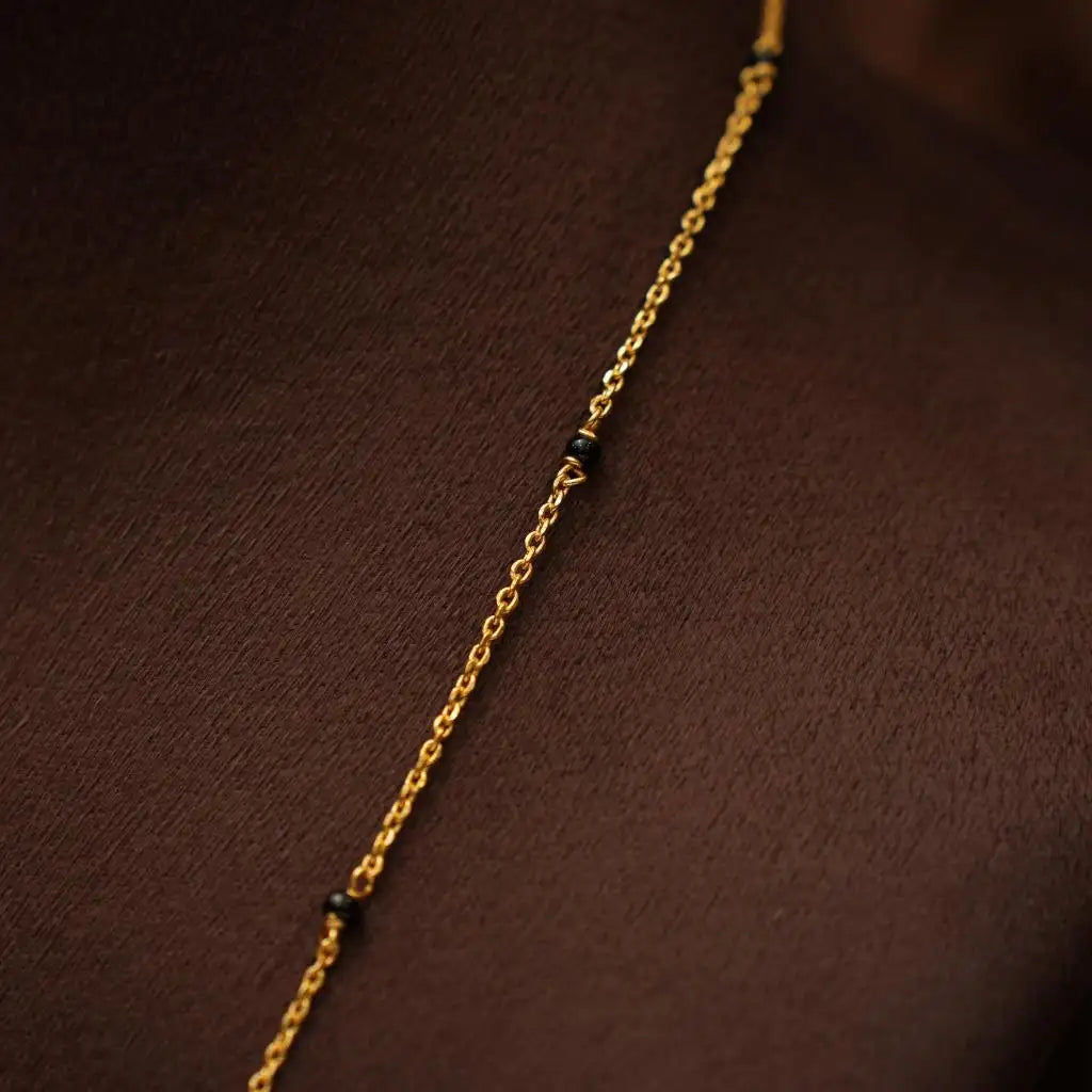 Manjira Silver Mangalsutra Chain