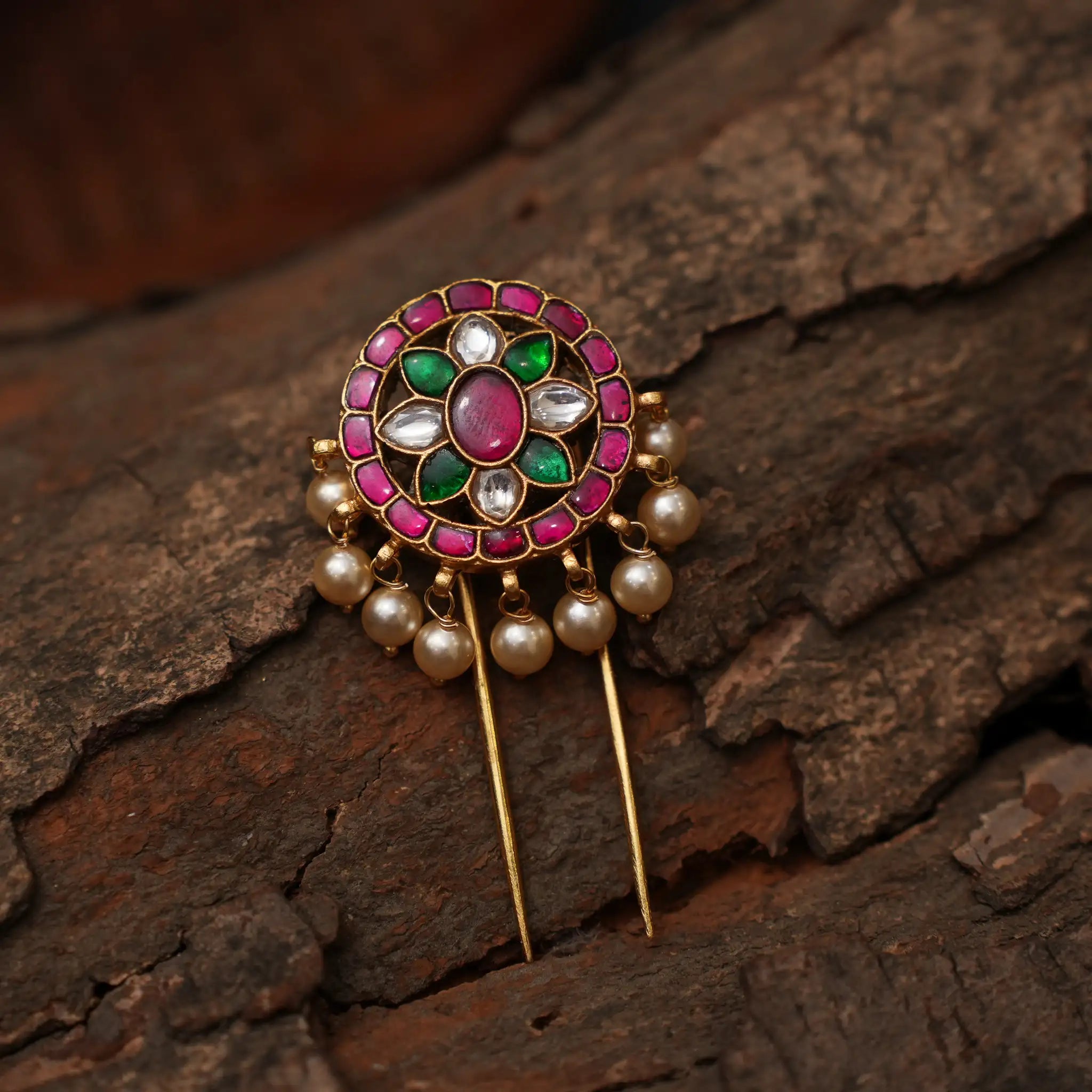Marya Silver Hair Pin