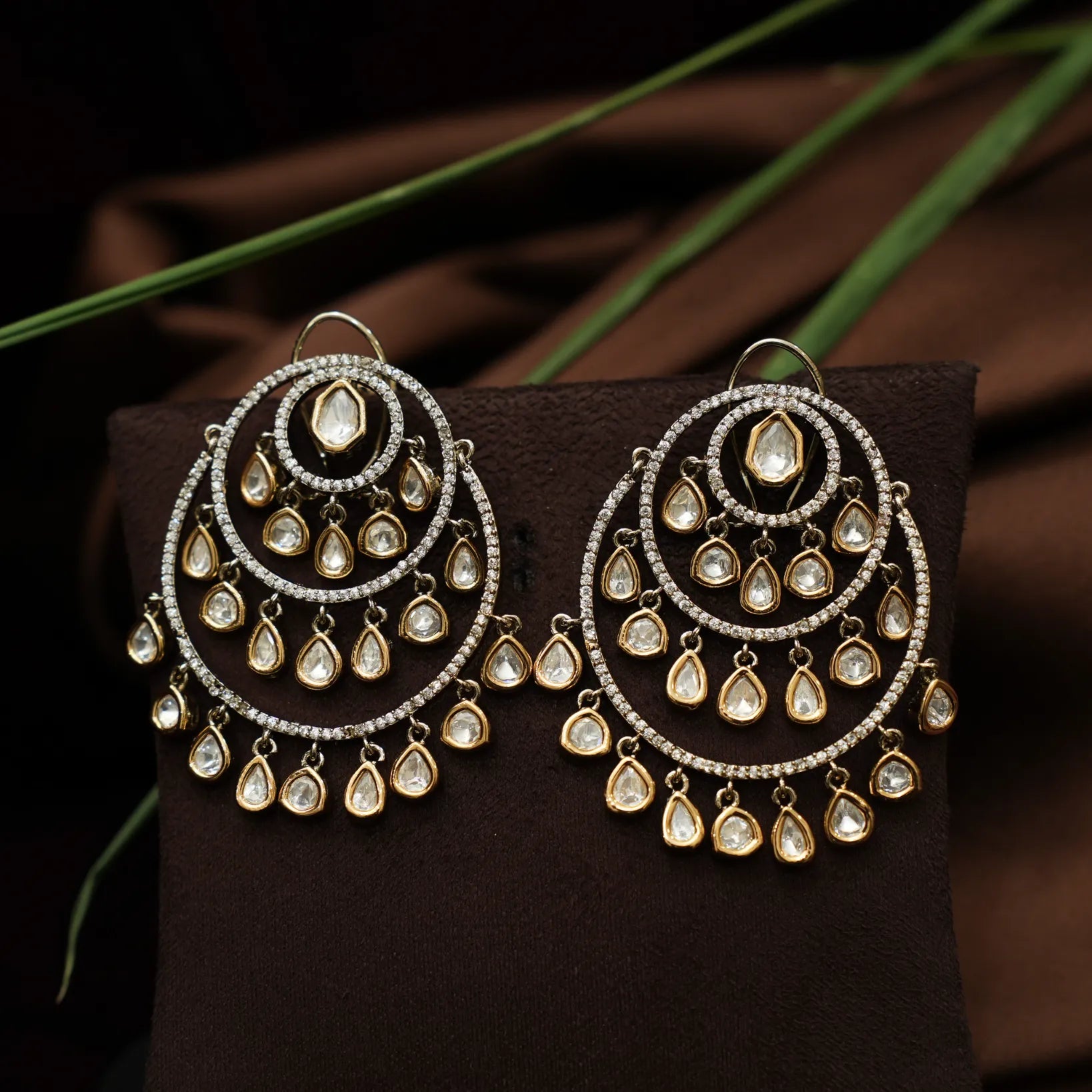 Mathura Victorian Chandbali Earrings