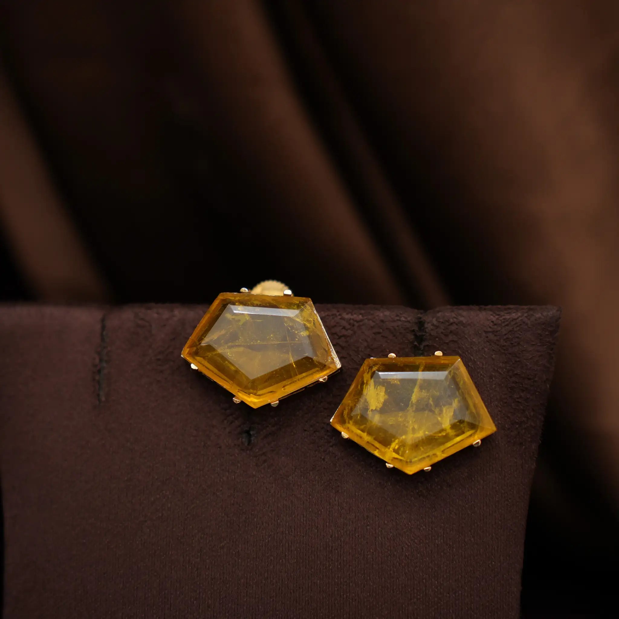 Matilda Statement Necklace - Yellow