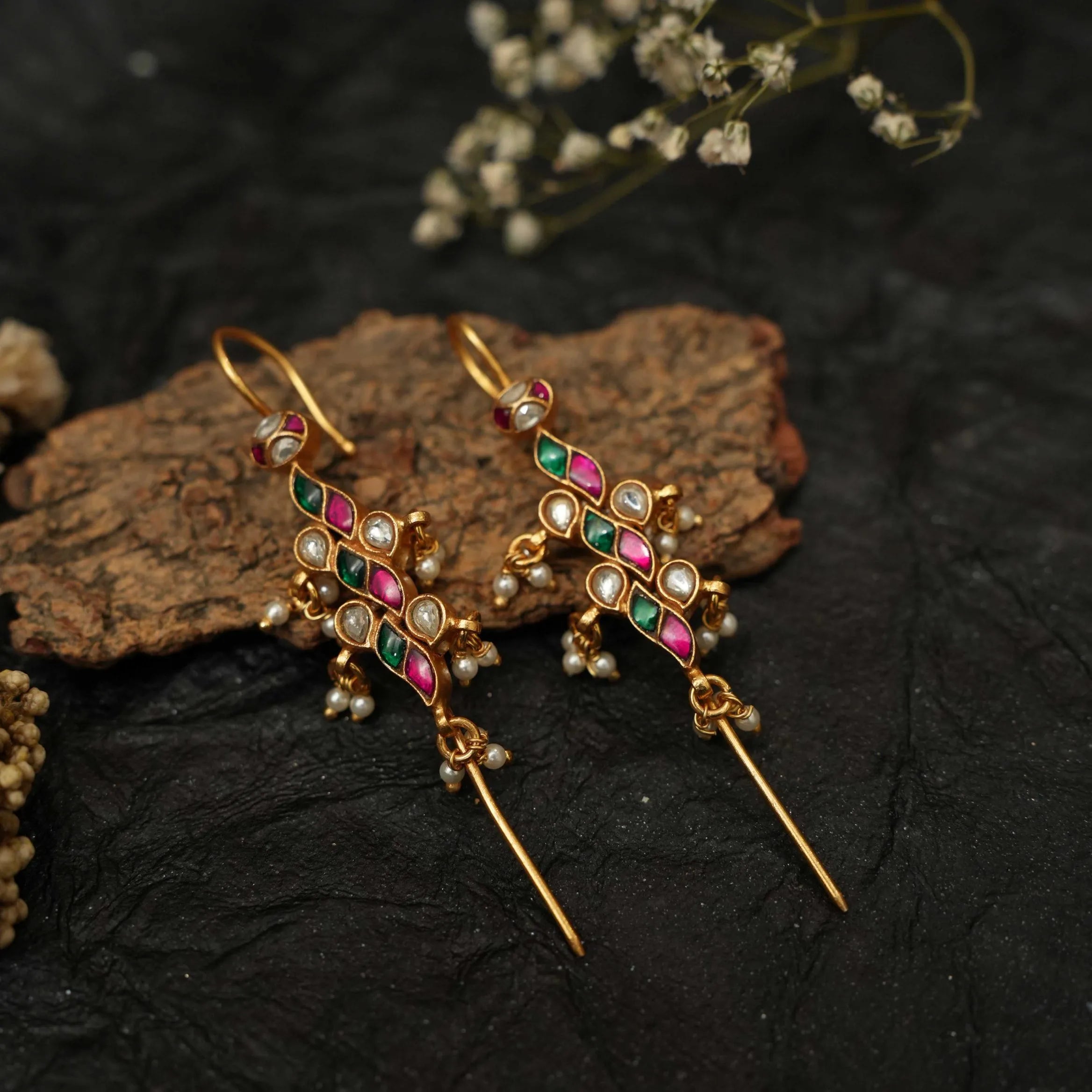 Mayuri Silver Bugadi Ear Cuff