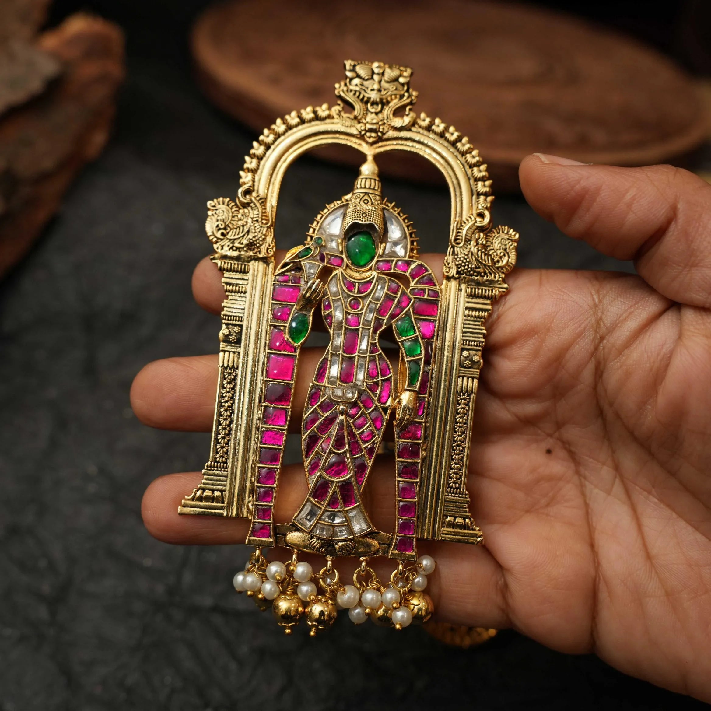 Meenakshi Antique Pendant