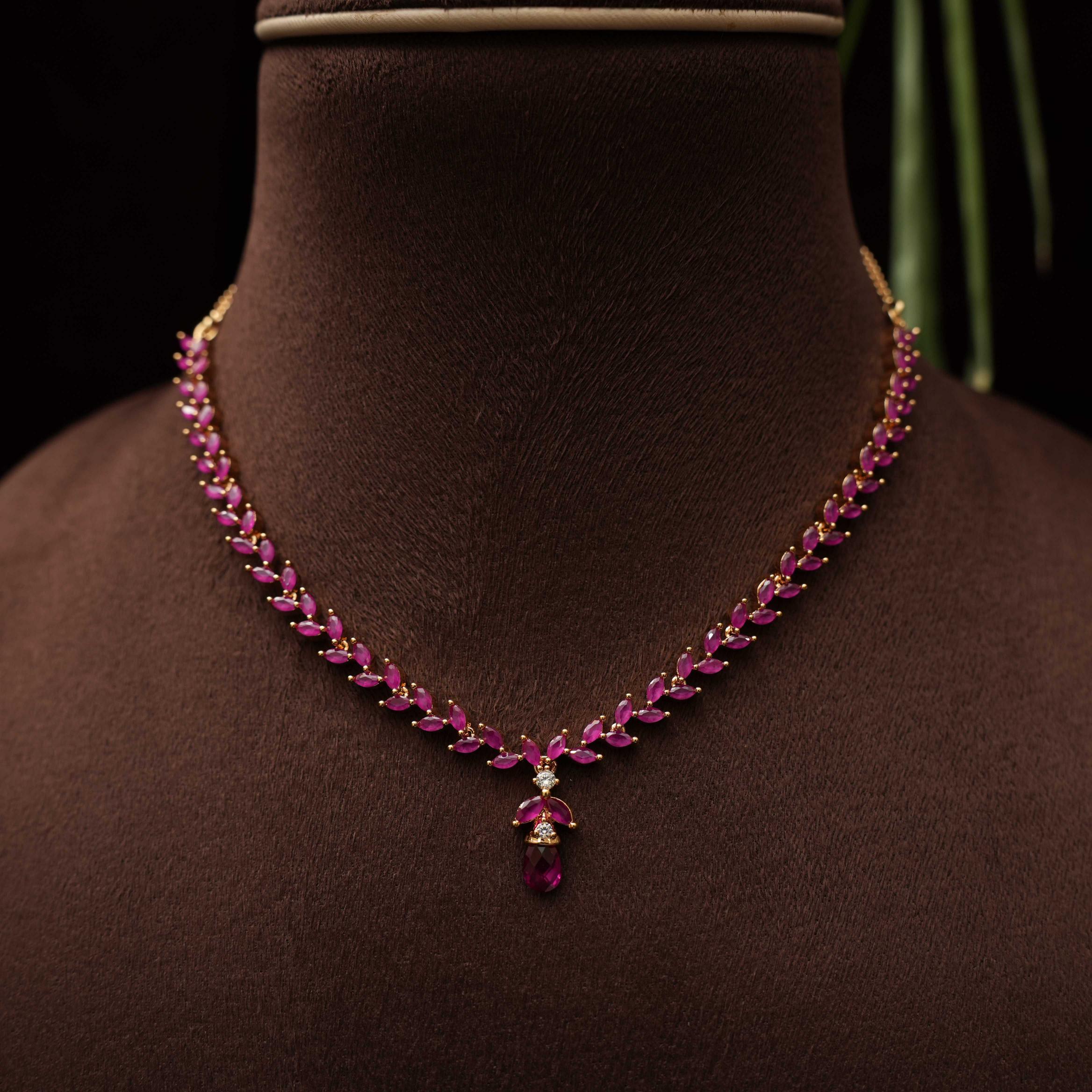 Meera Zircon Necklace