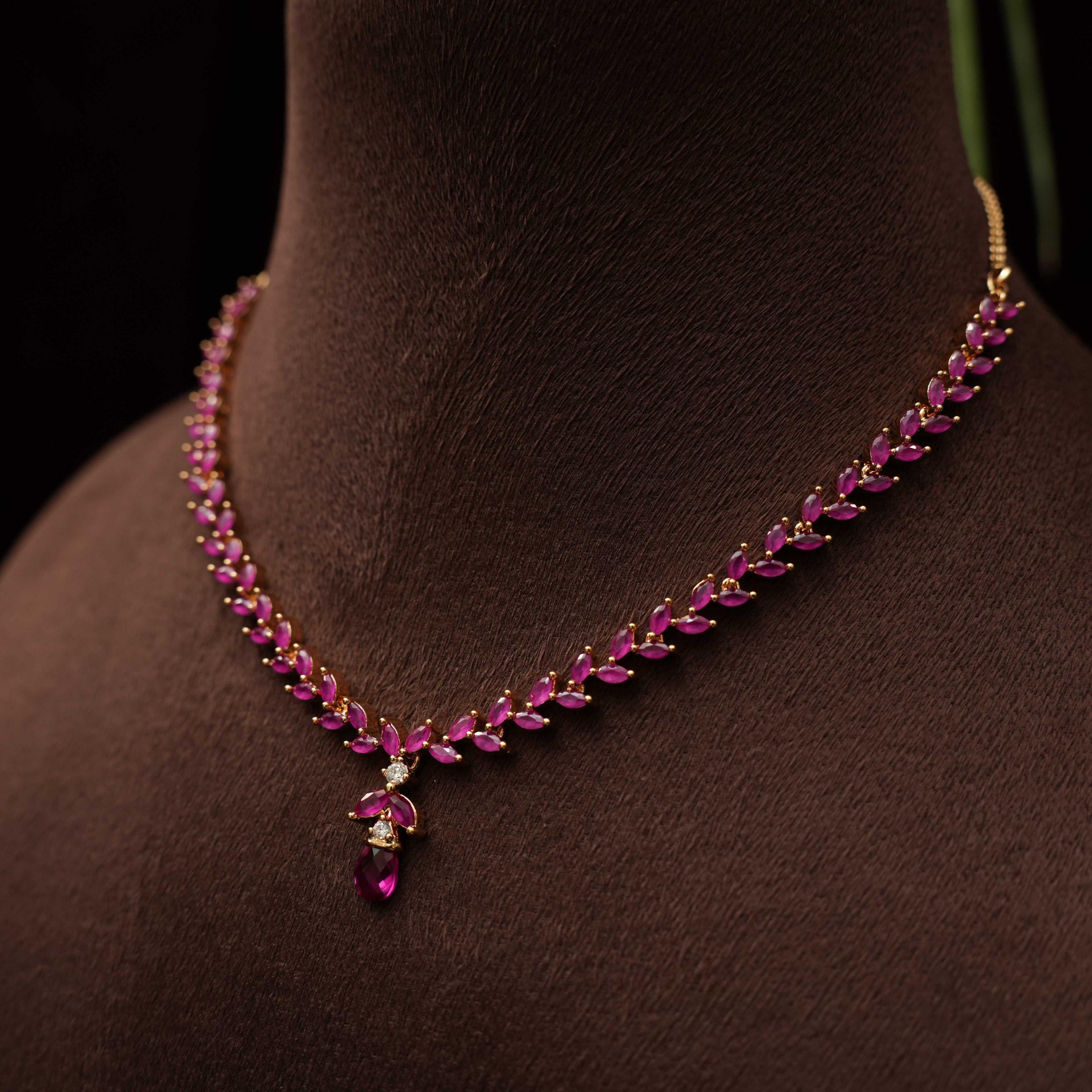 Meera Zircon Necklace