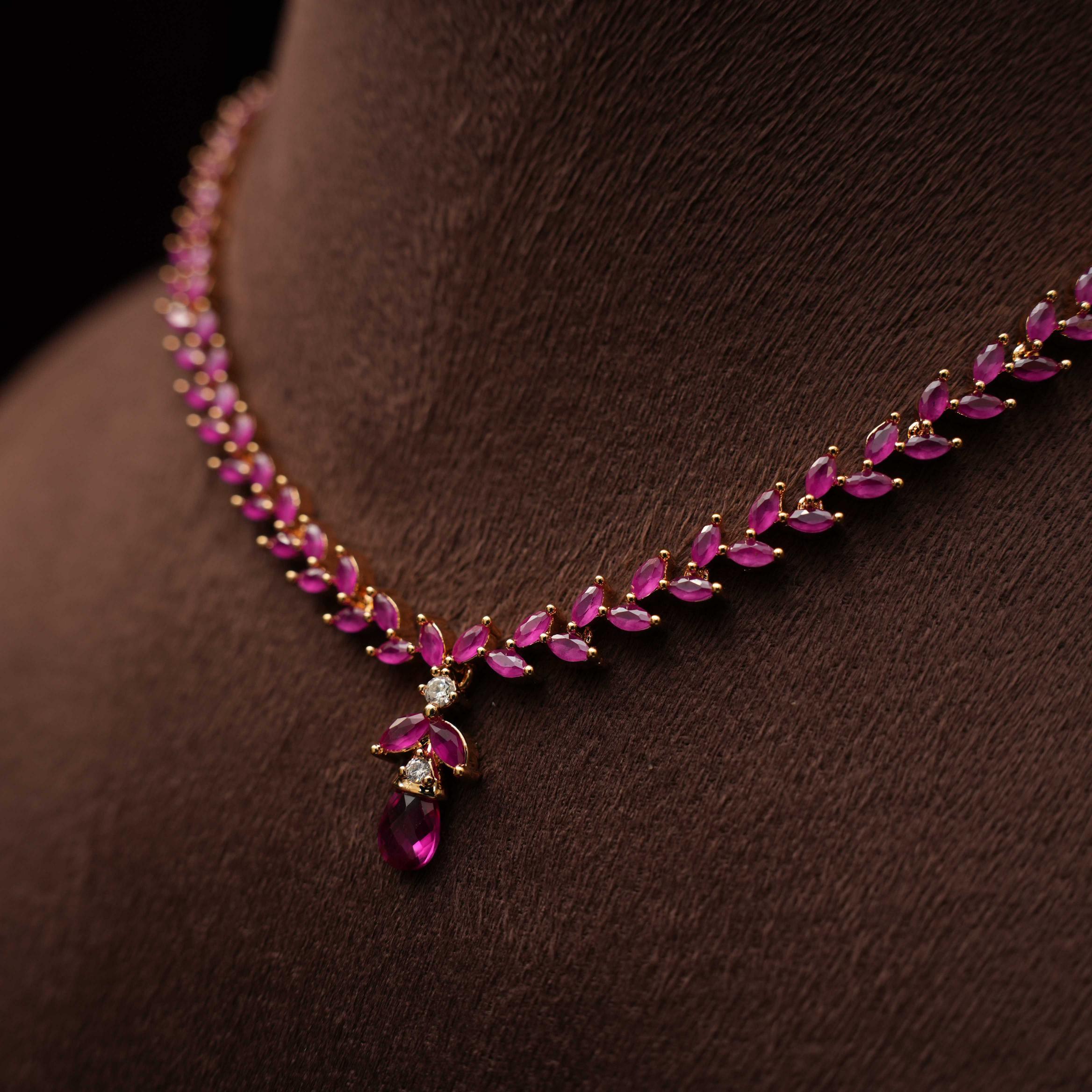 Meera Zircon Necklace