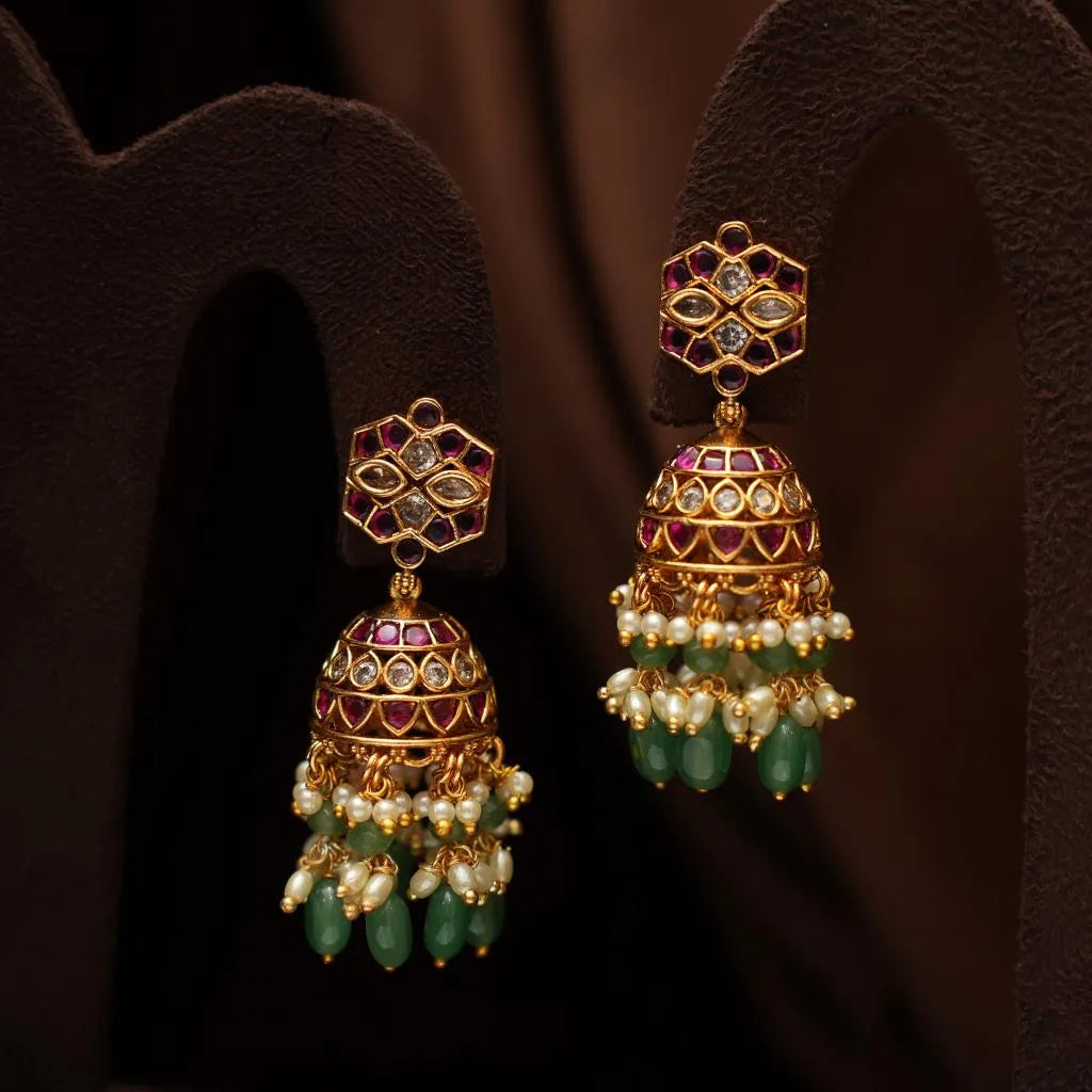 Mekhala Antique Necklace - Red