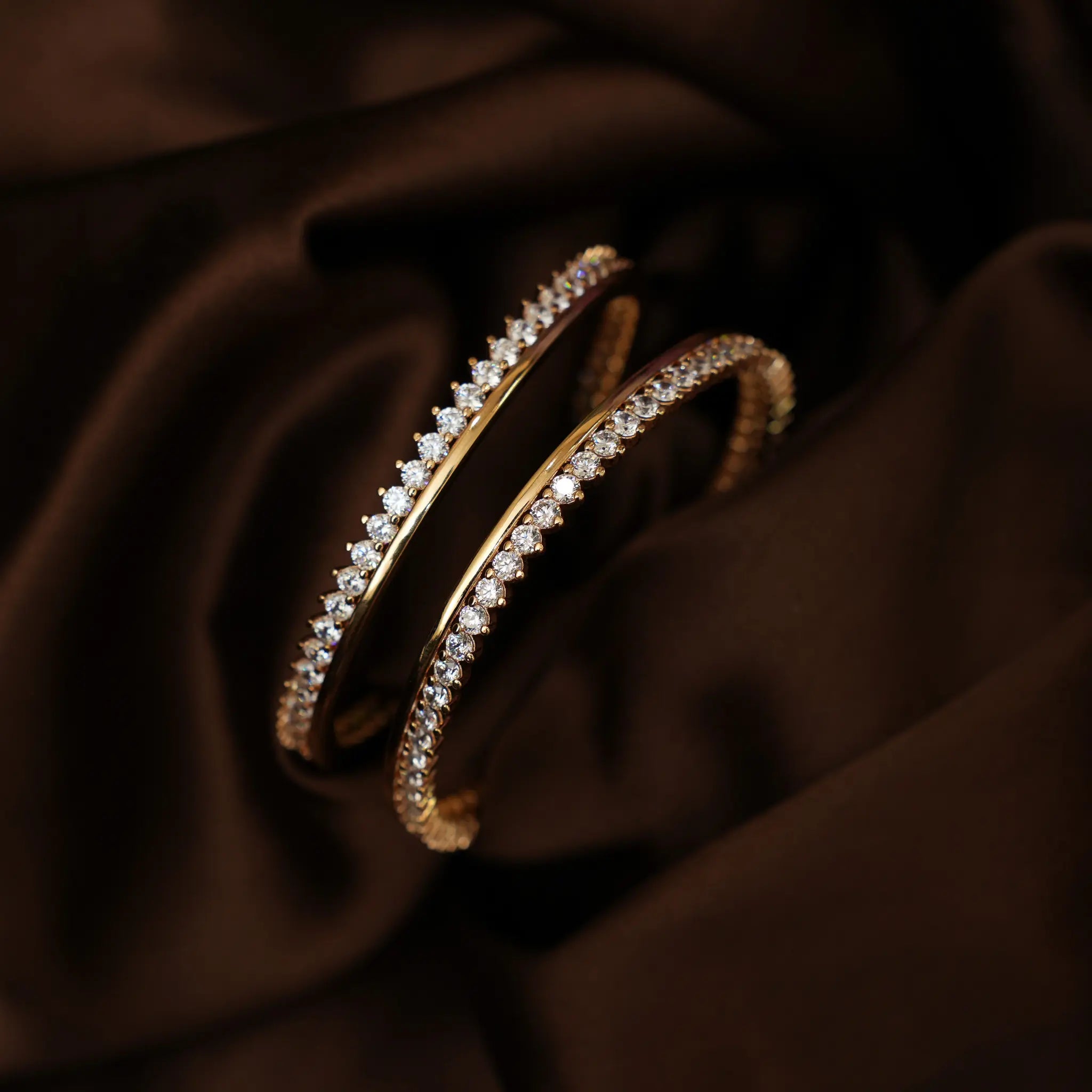 Milika Zircon Bangles