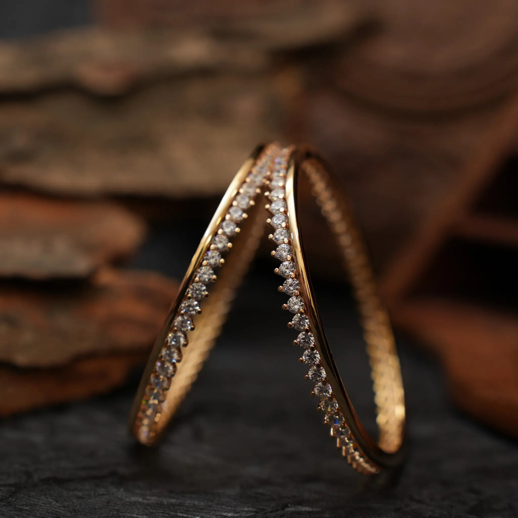 Milika Zircon Bangles