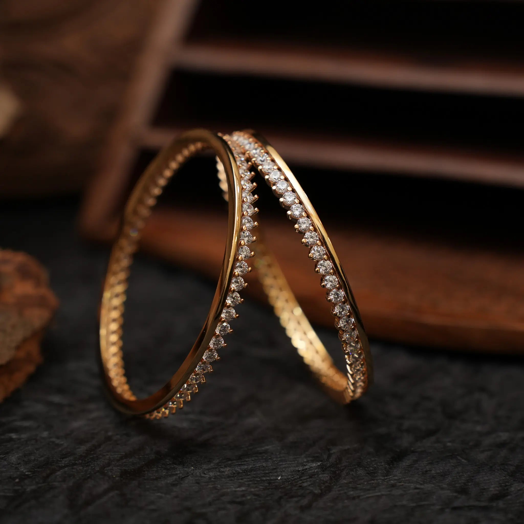 Milika Zircon Bangles