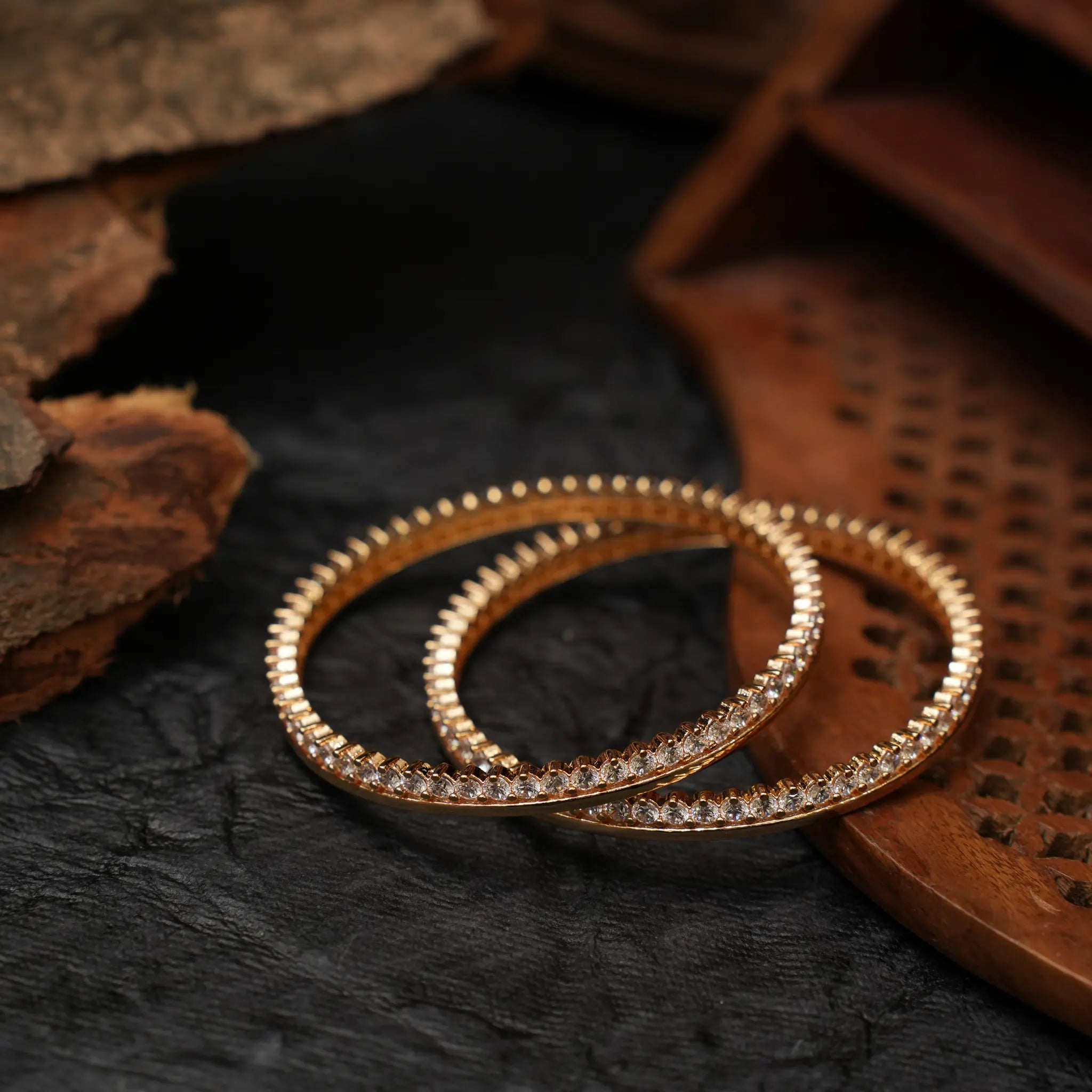 Milika Zircon Bangles