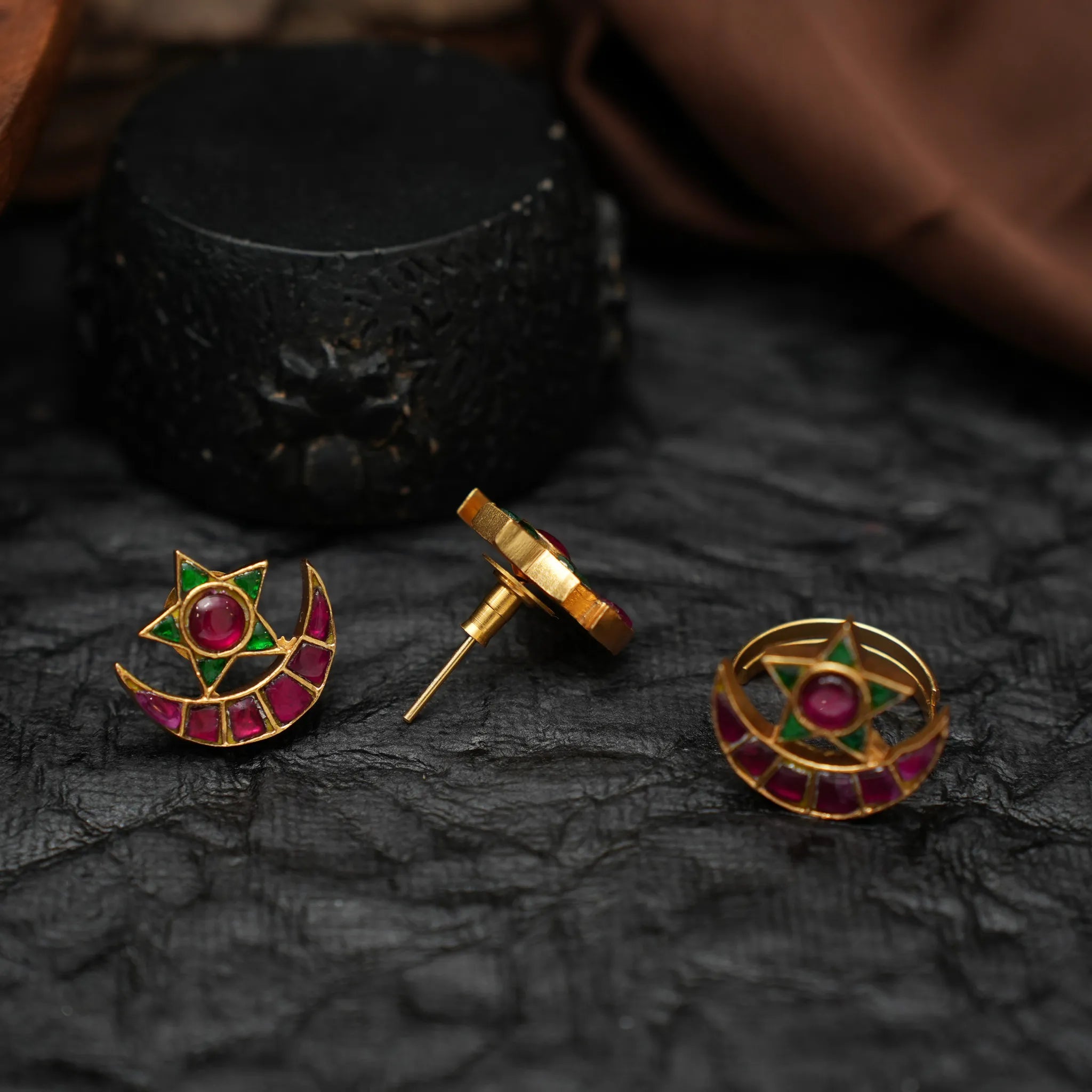 Millie Chand Polki Set