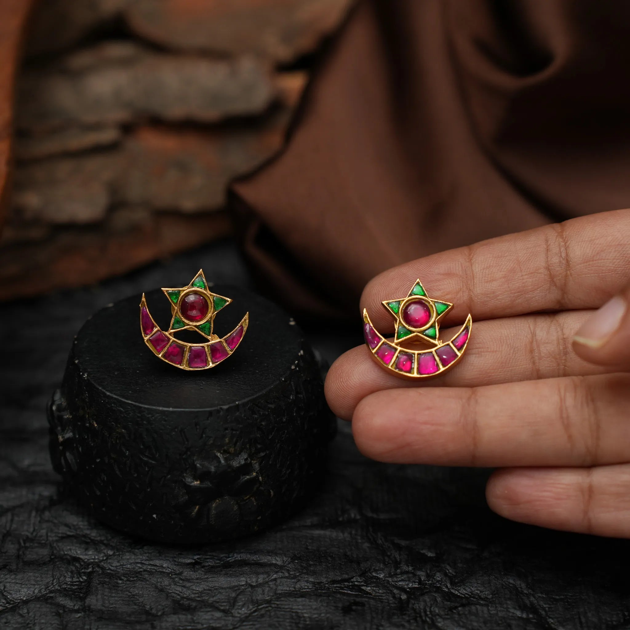 Millie Chand Polki Set