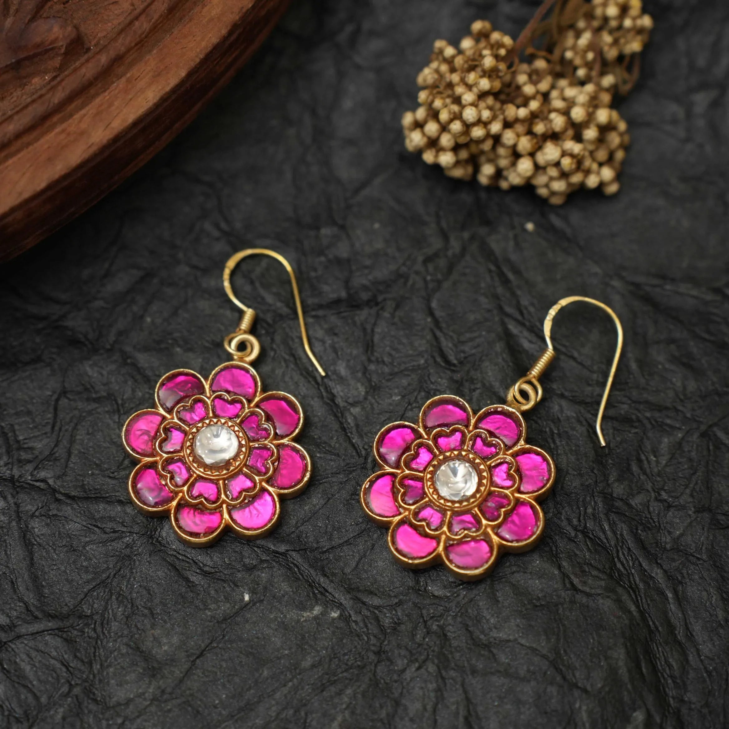 Minal Silver Hoop Earrings