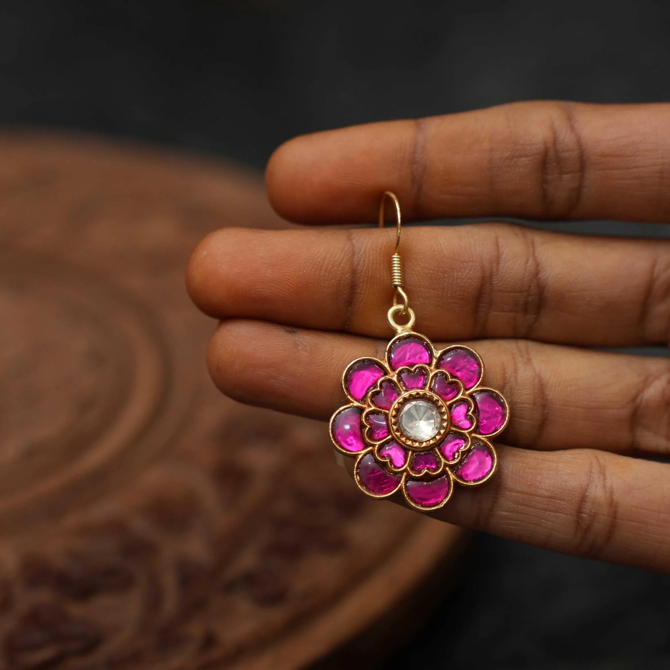 Minal Silver Hoop Earrings