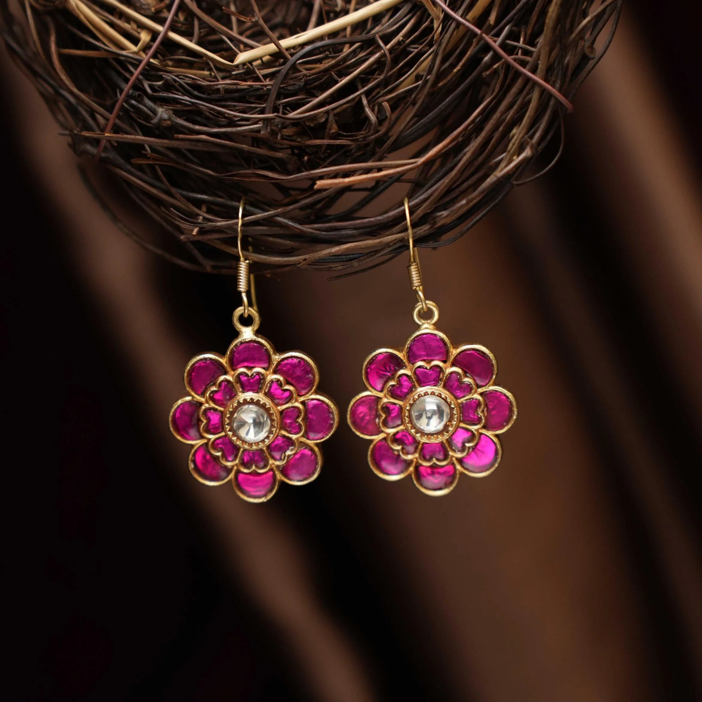 Minal Silver Hoop Earrings