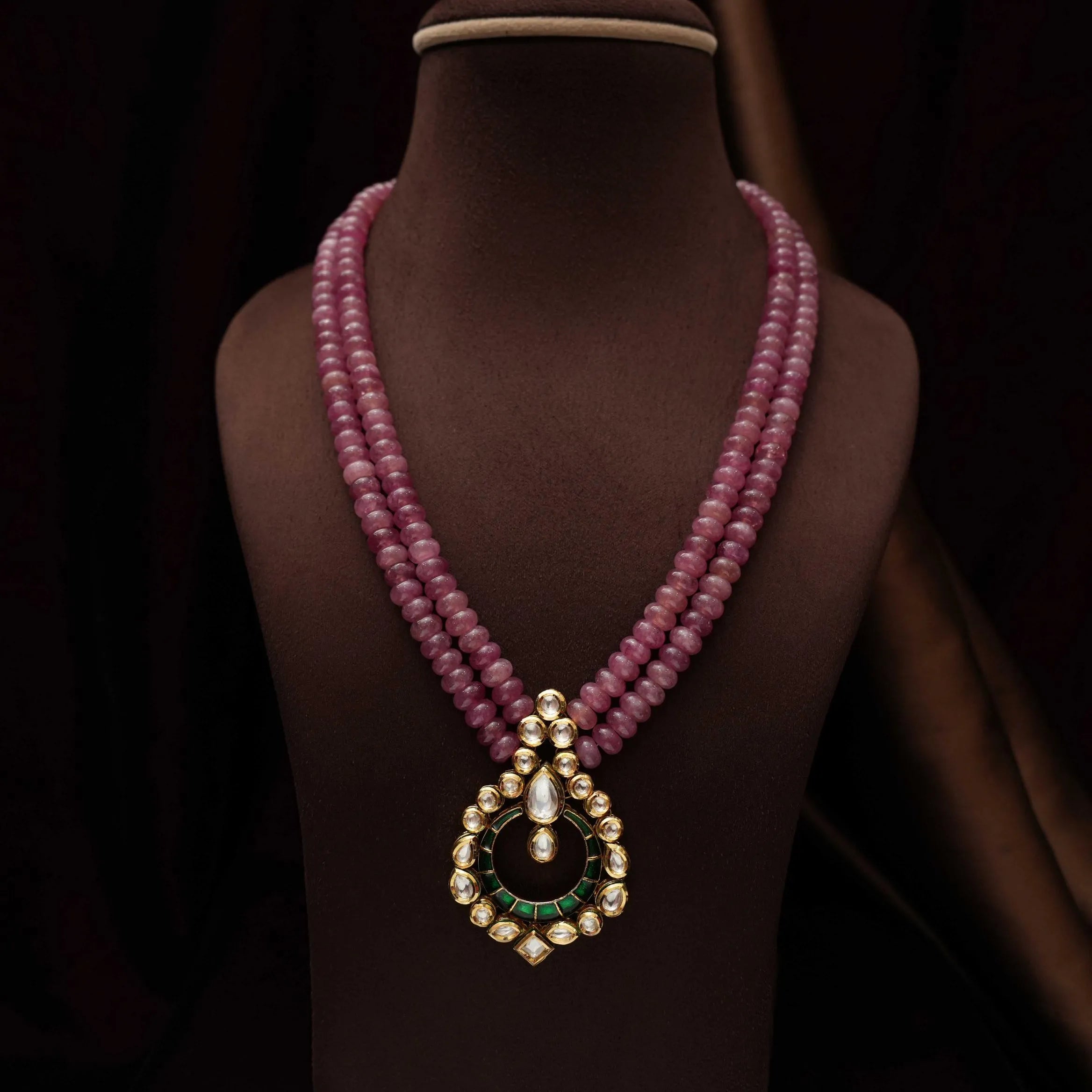 Miriam Beaded Kundan Necklace