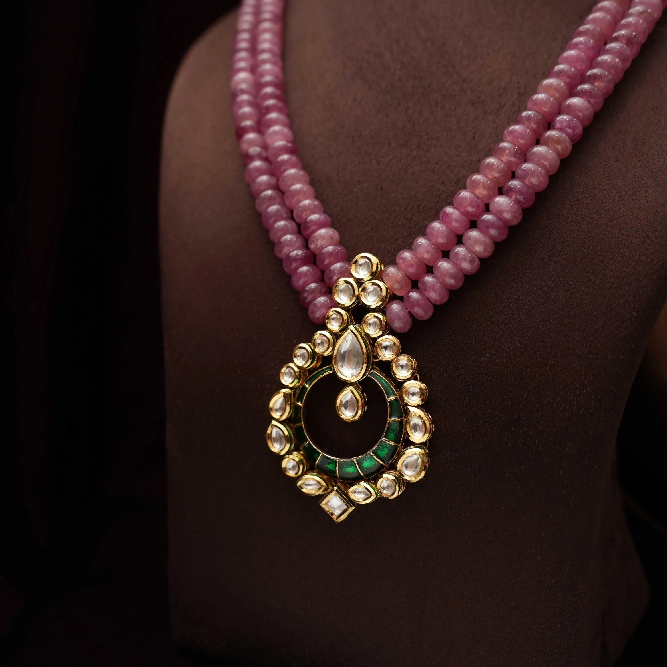 Miriam Beaded Kundan Necklace