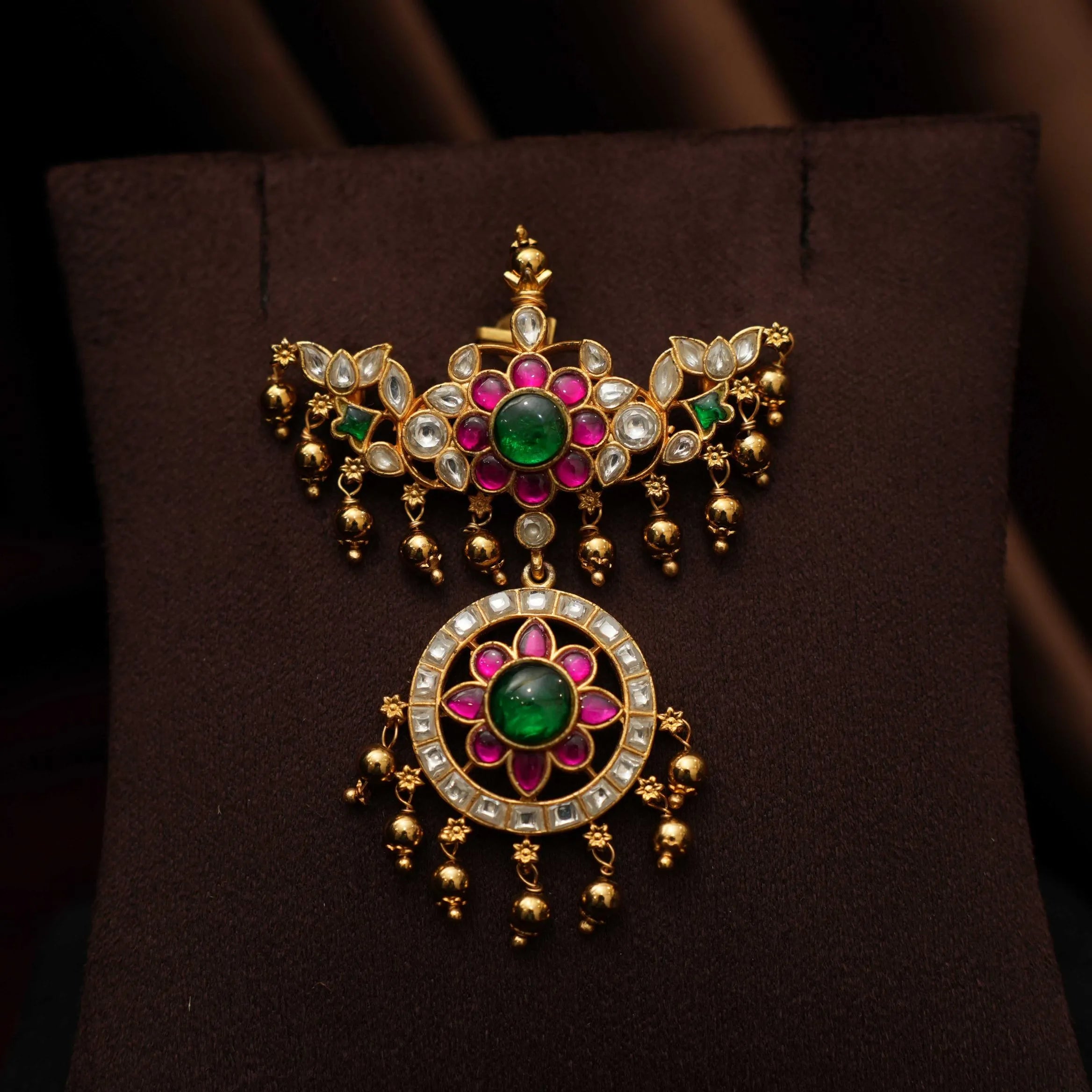 Mishka Polki Pendant