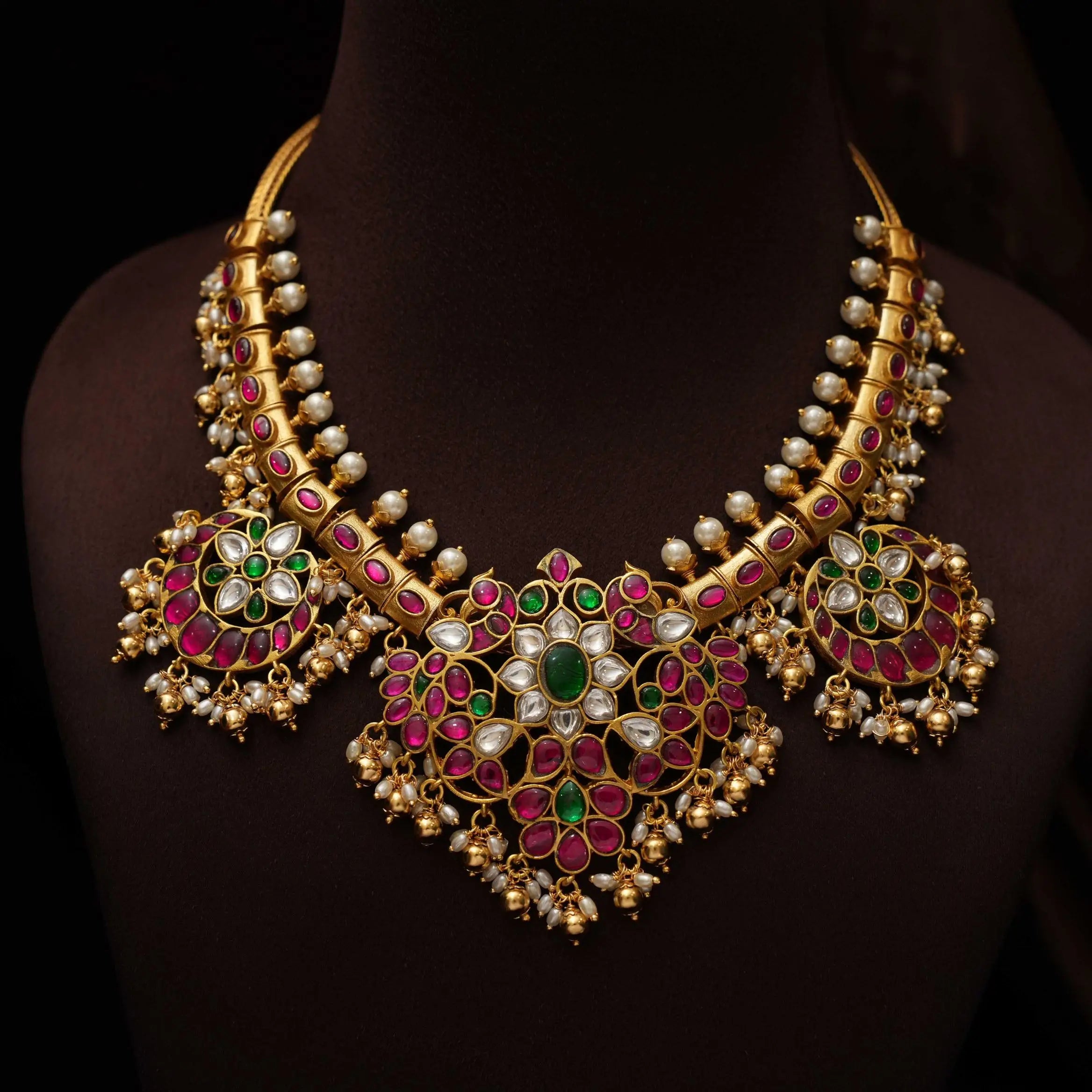 Mithili Antique Guttupusulu Necklace