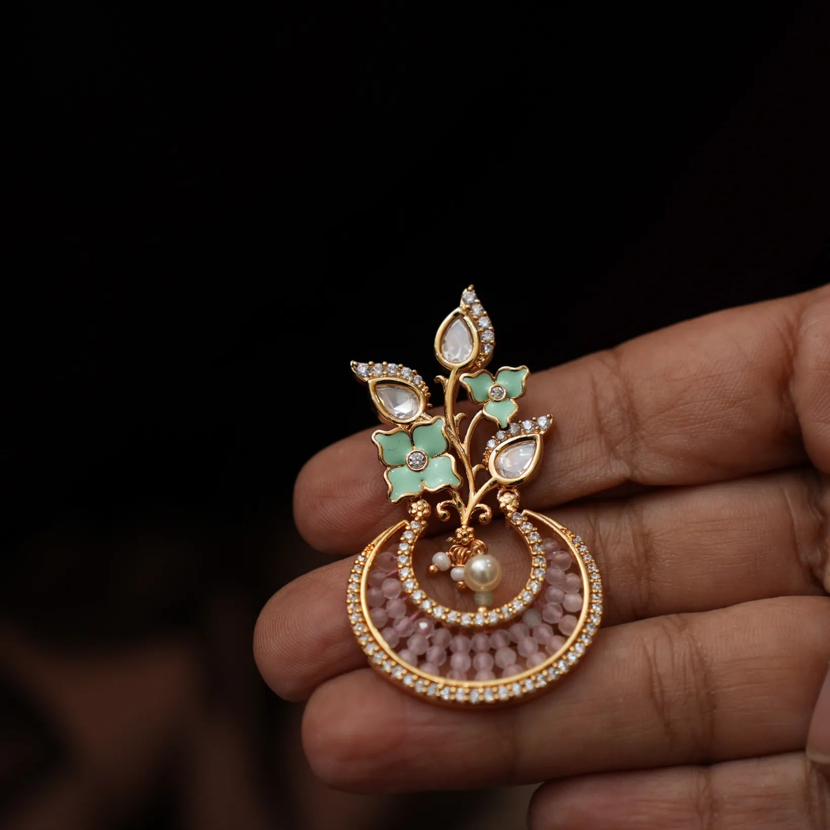 Mithra Polki Earrings