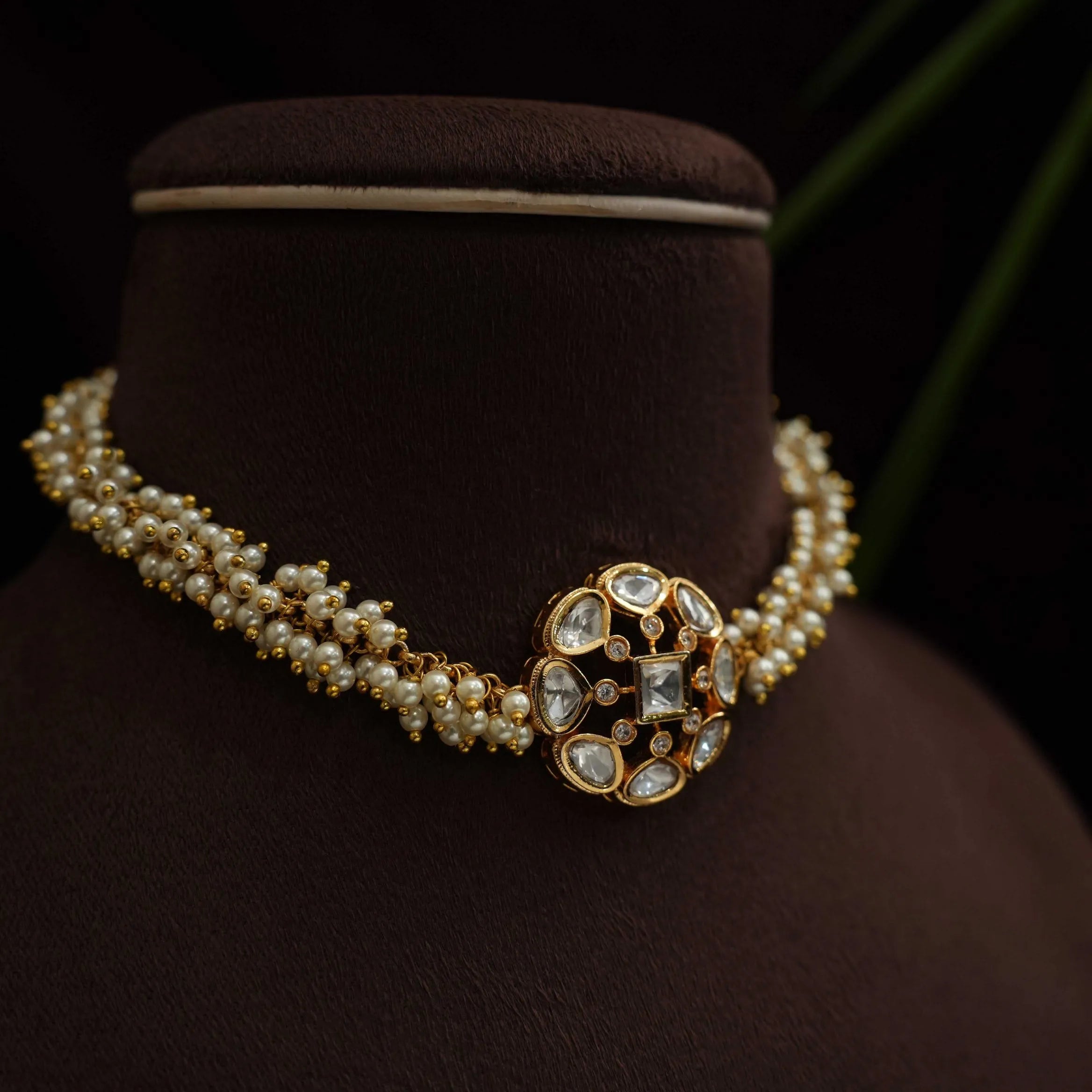 Mitra Polki Necklace - Rimli Boutique