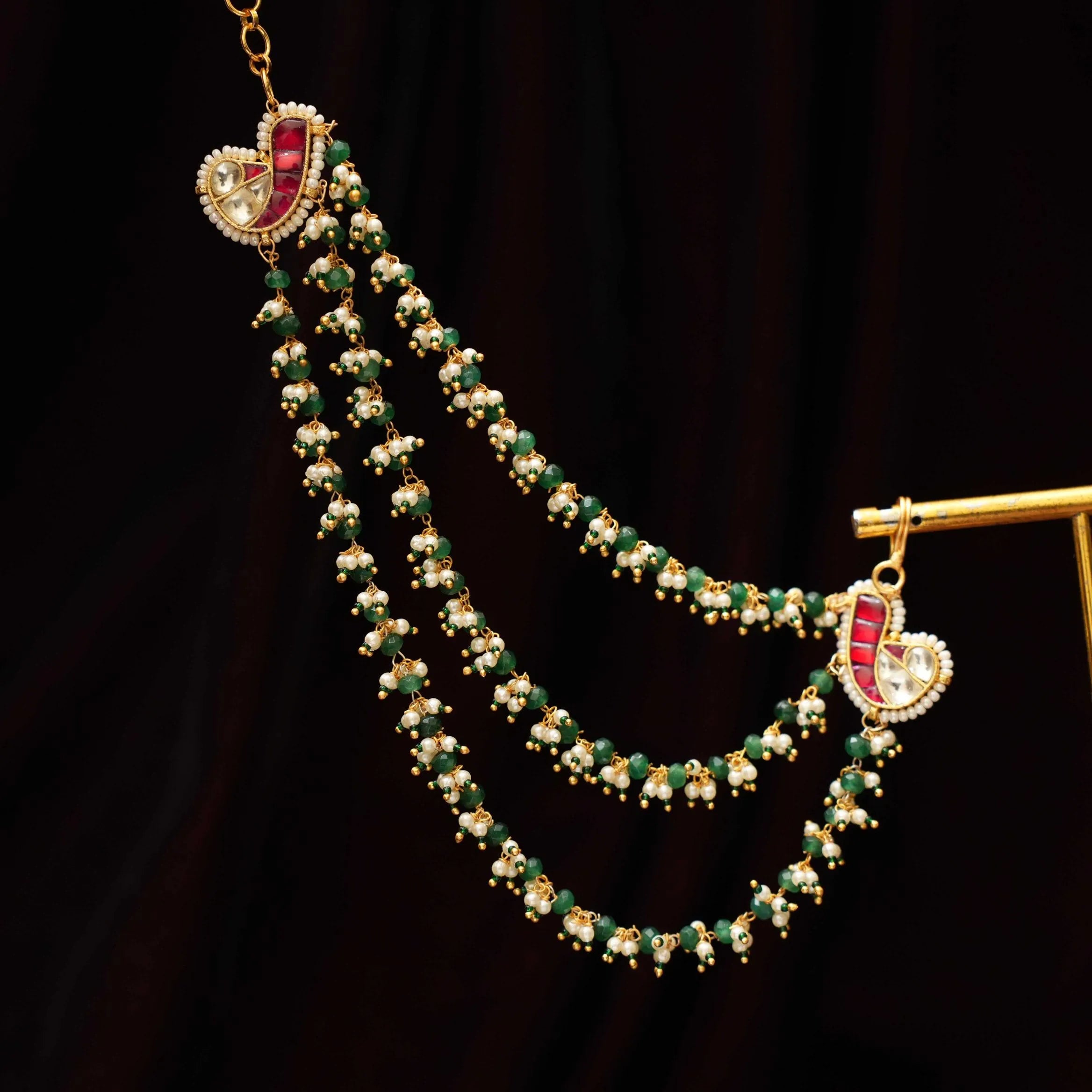 Mizori Polki Ear Chain