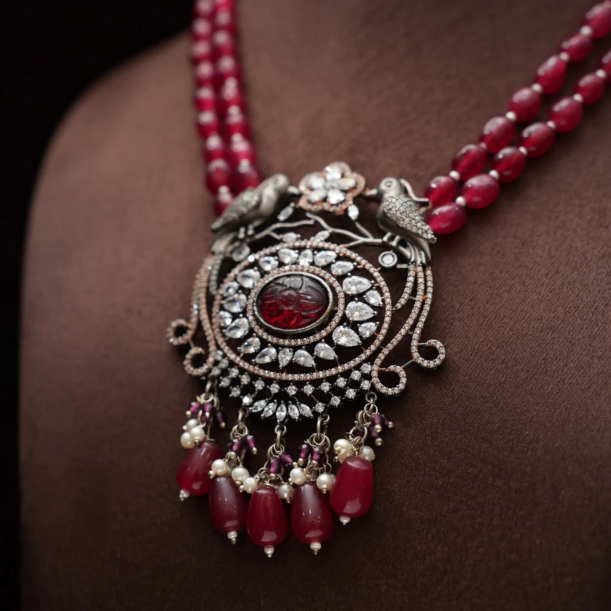 Mohana Victorian Kundan Necklace