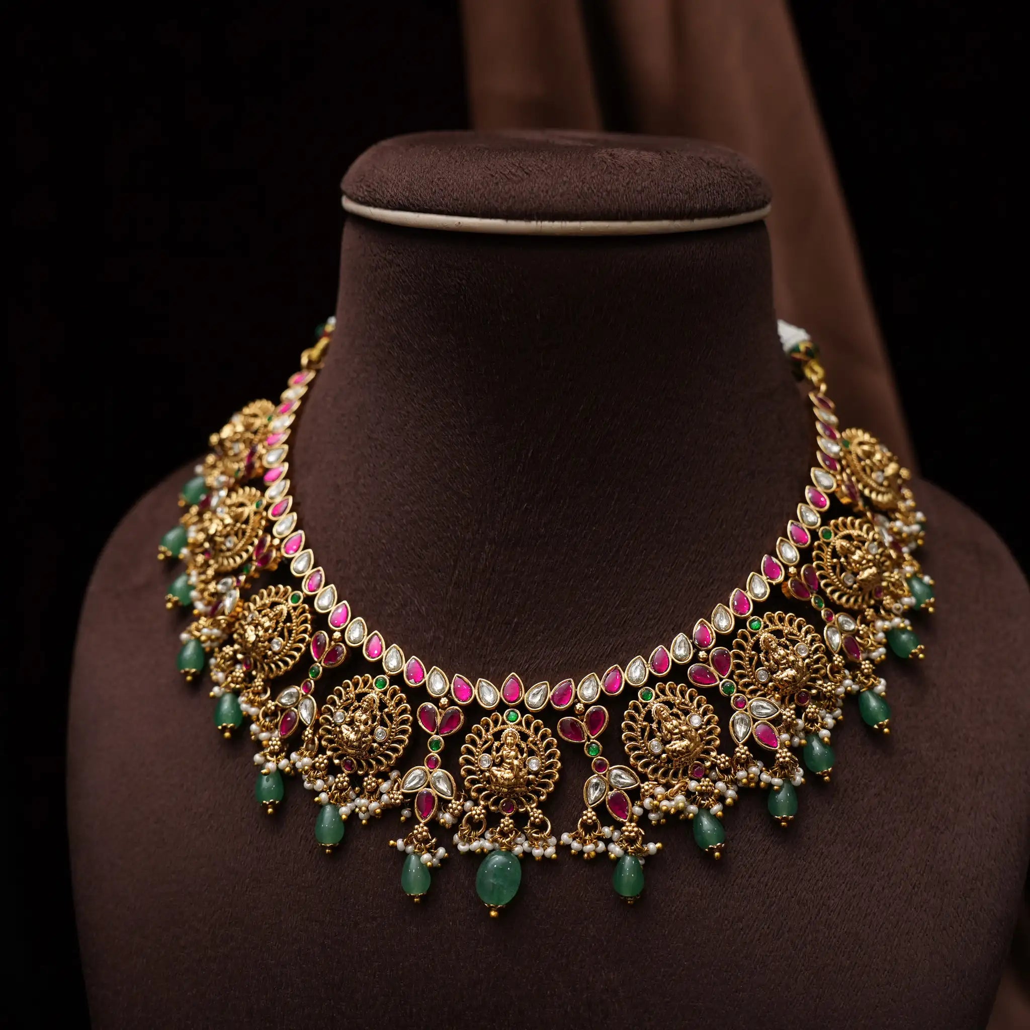 Mohini Antique Choker- Short