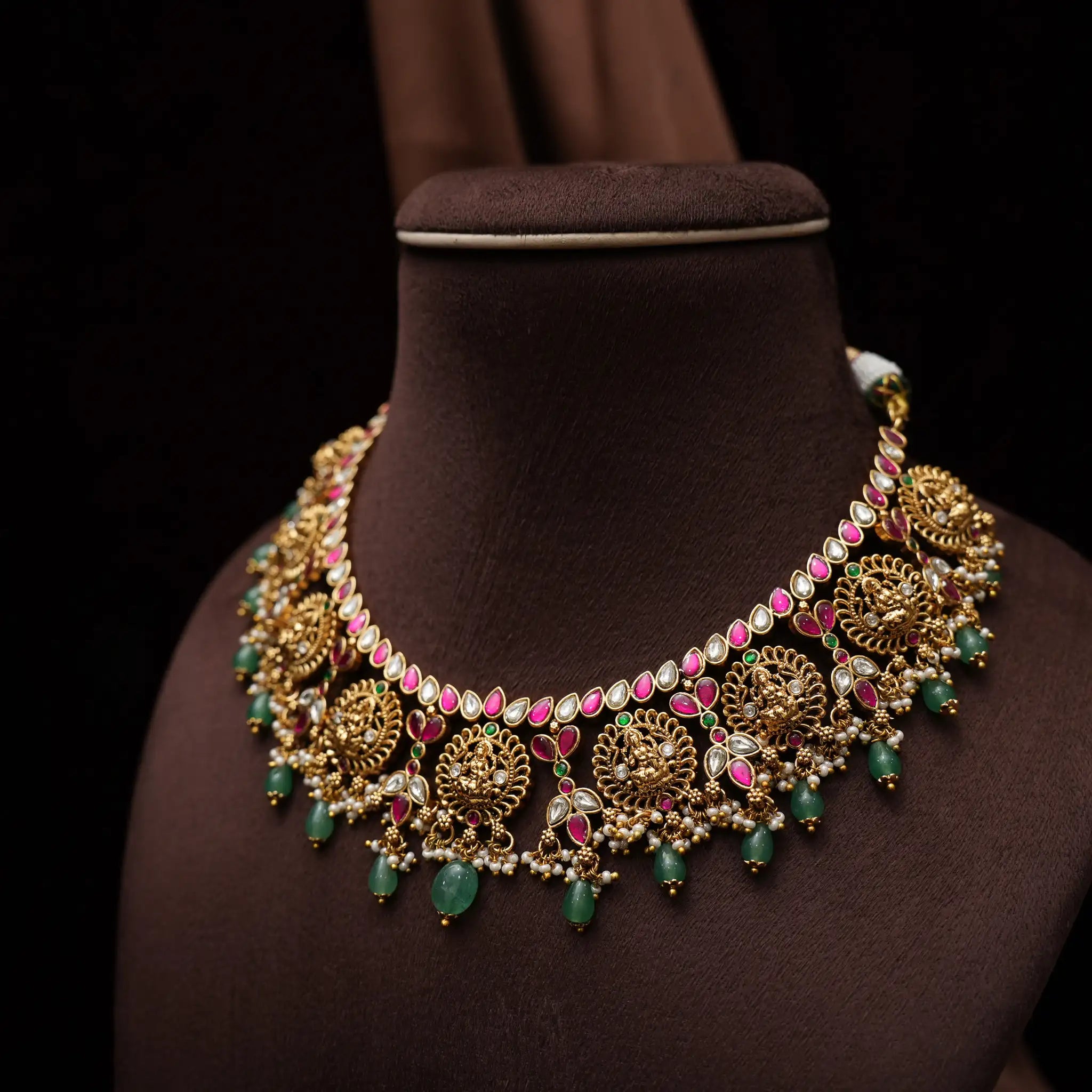Mohini Antique Choker- Short