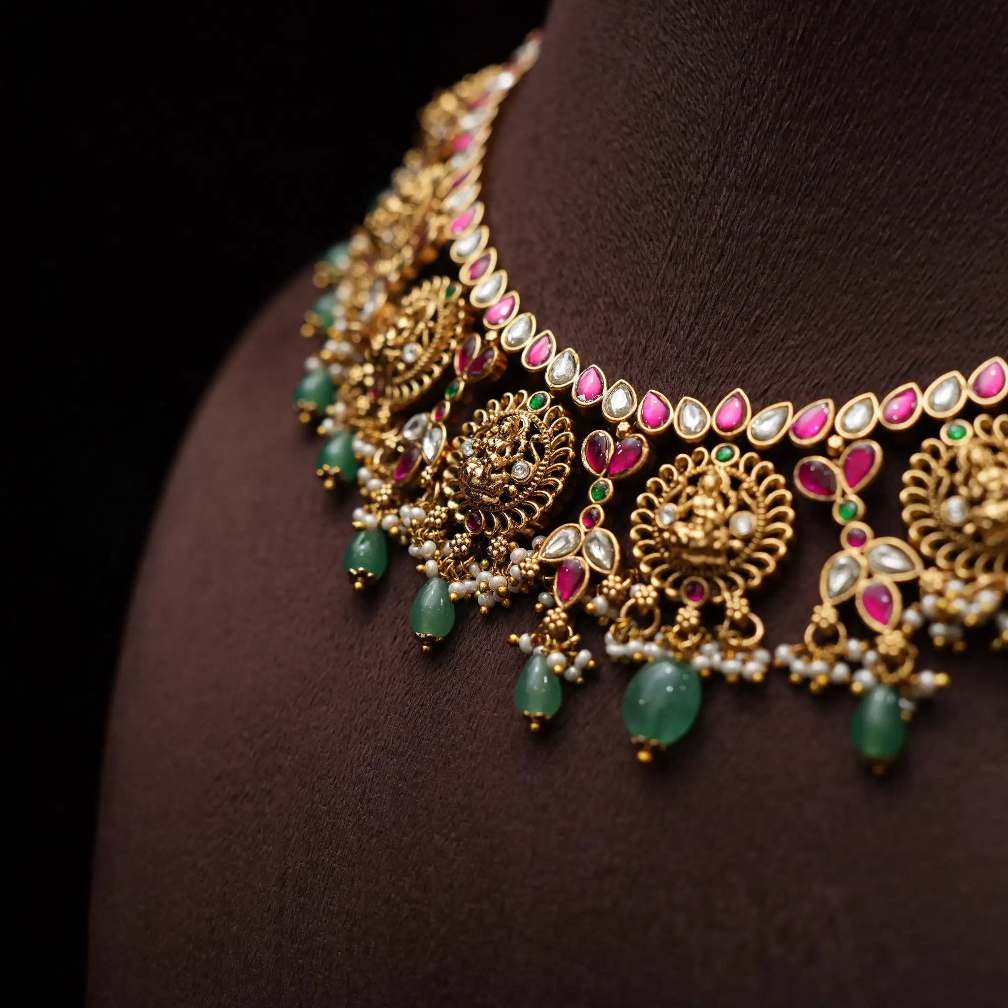 Mohini Antique Choker- Short