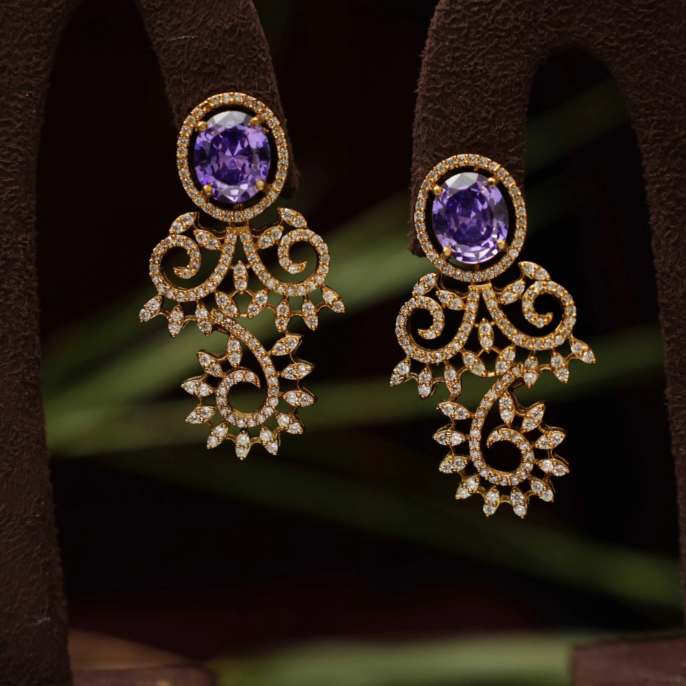 Moshika Zircon Earrings