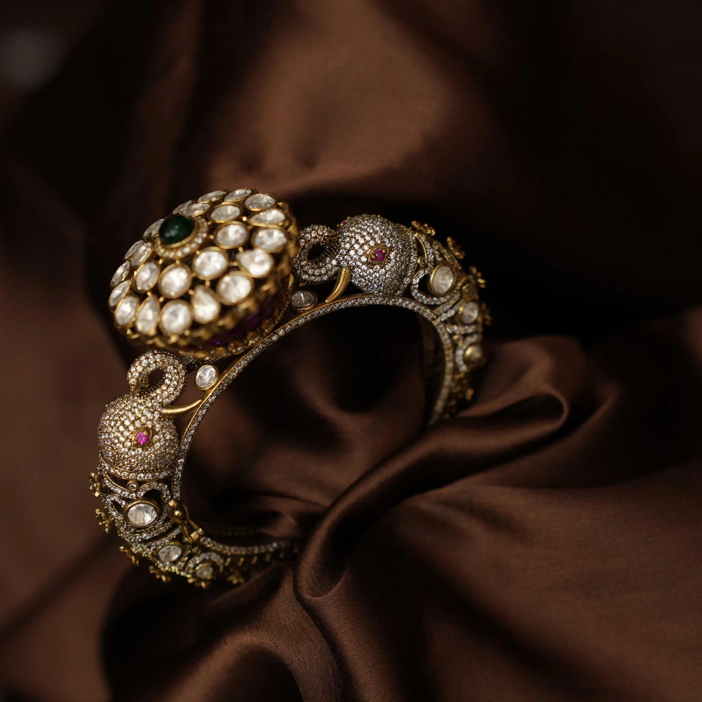 Mourya Victorian Polki Bracelet